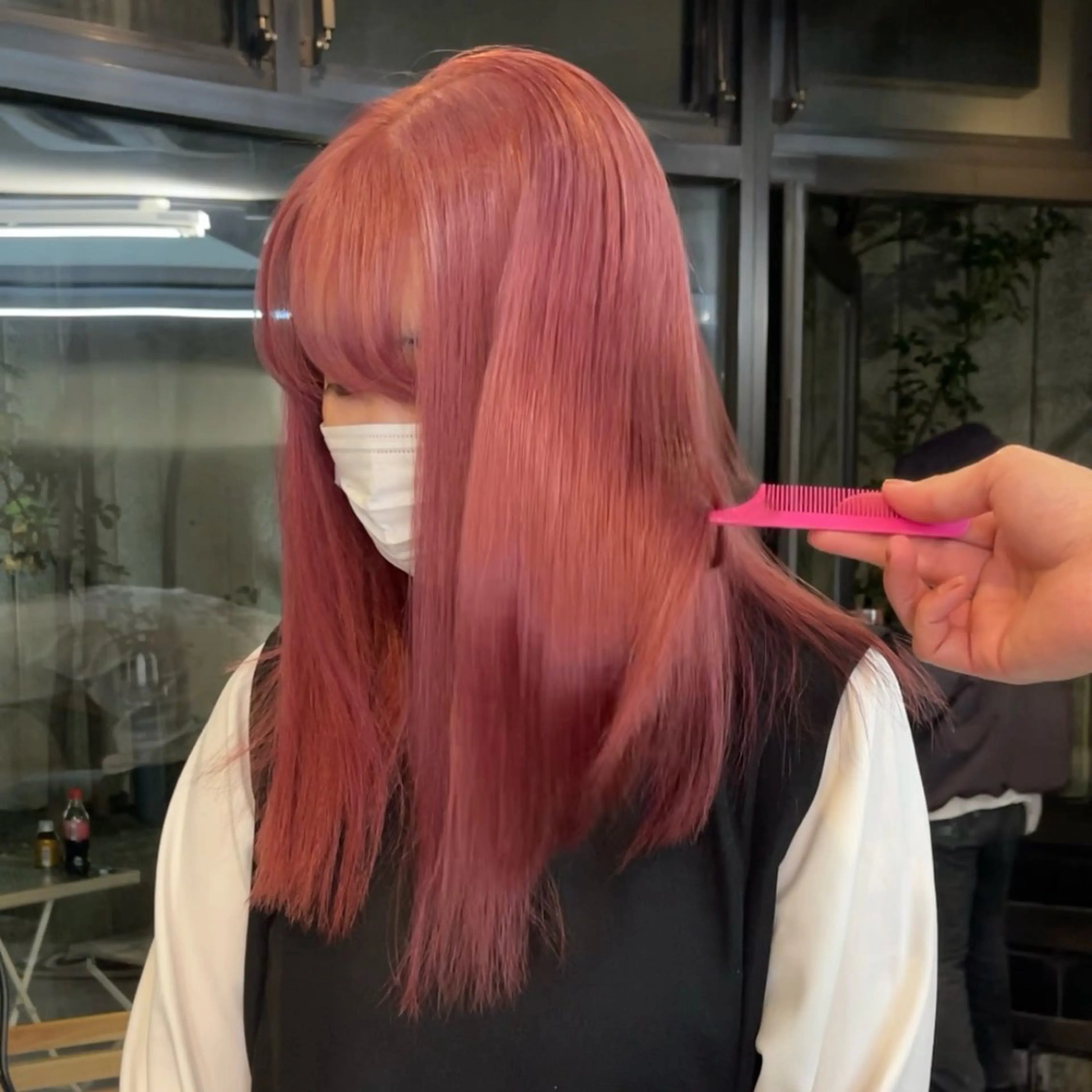 ロング 海外ハイトーン 🇺🇸sakiのヘアスタイル