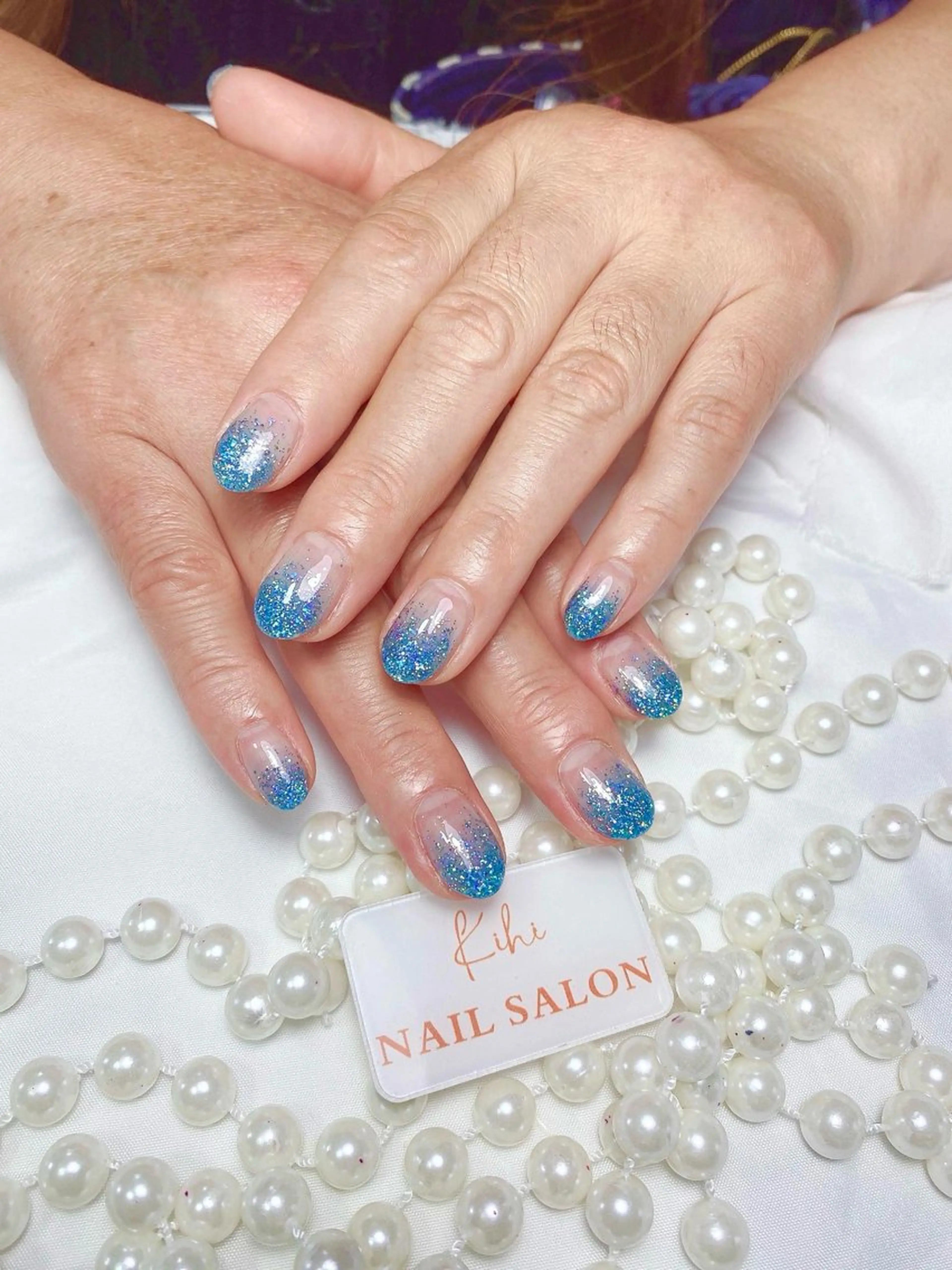 ネイル アートネイル フレンチネイル ジェルネイル グラデーション 韓国ネイル ハンドネイル ハンドケア さくら💮💮 【オフ無料】のネイルデザイン