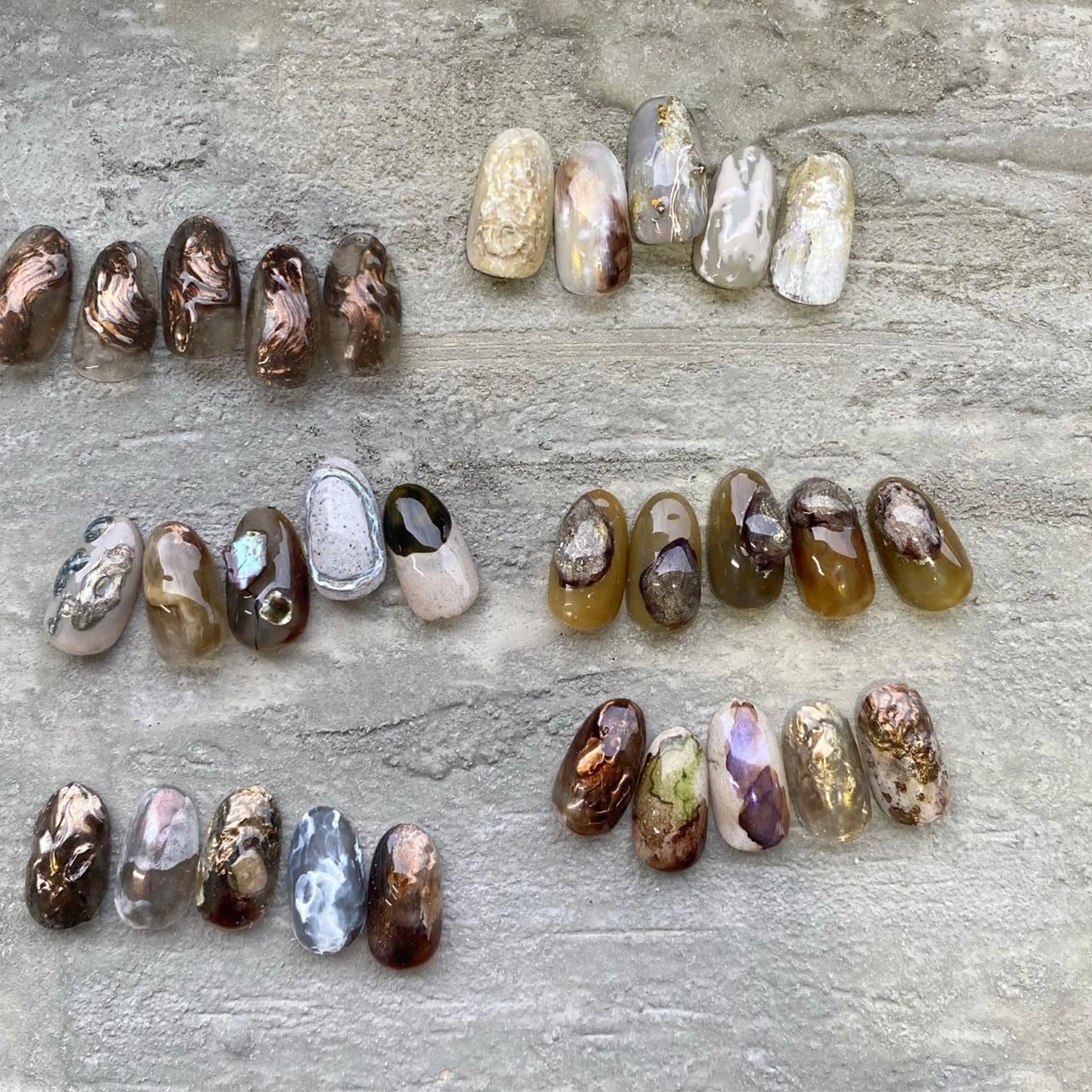 ネイル アートネイル ハンドネイル nable.所属・栗林 実莉のネイルデザイン