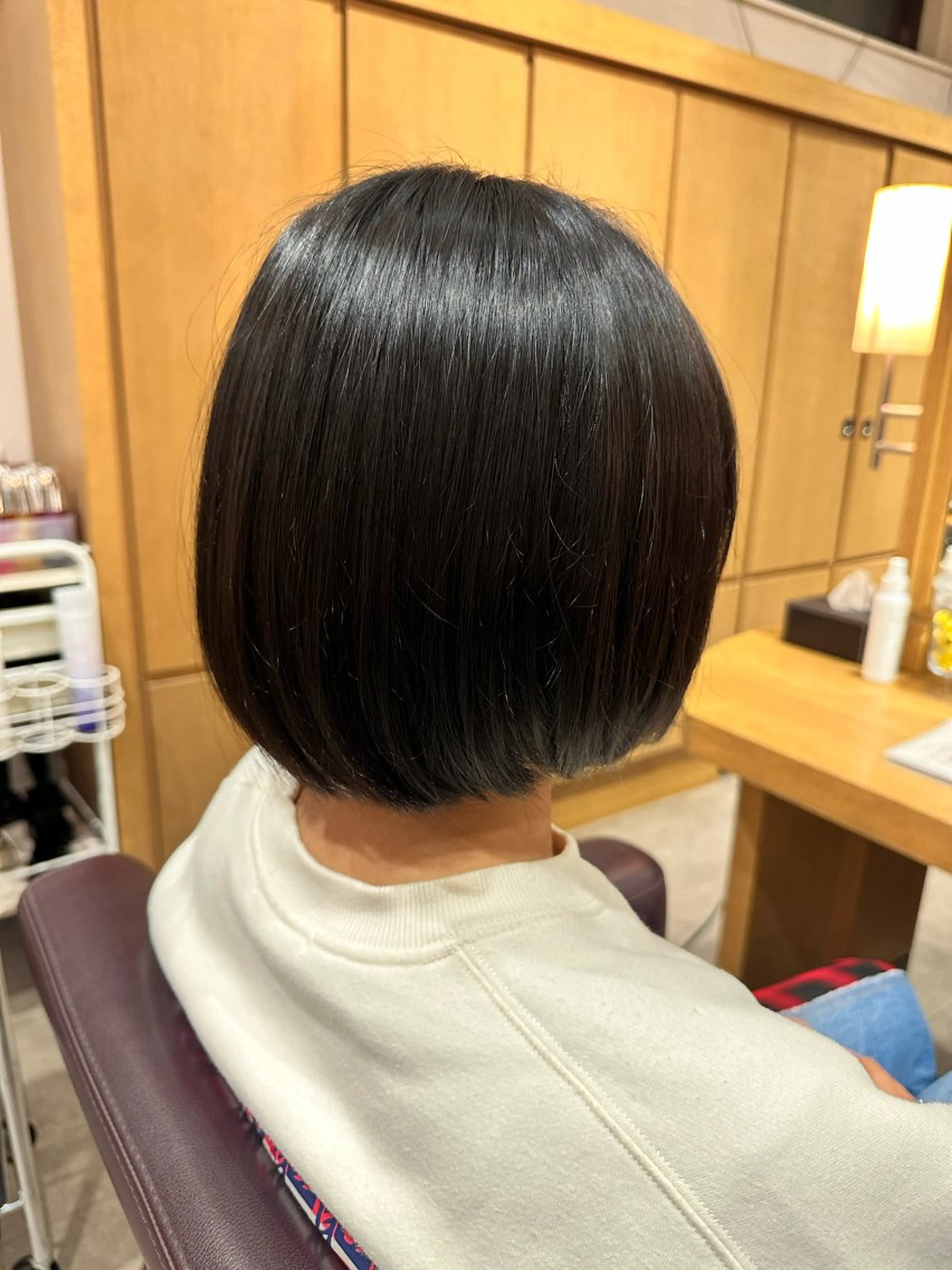 ミディアム 横山 美由紀のヘアスタイル