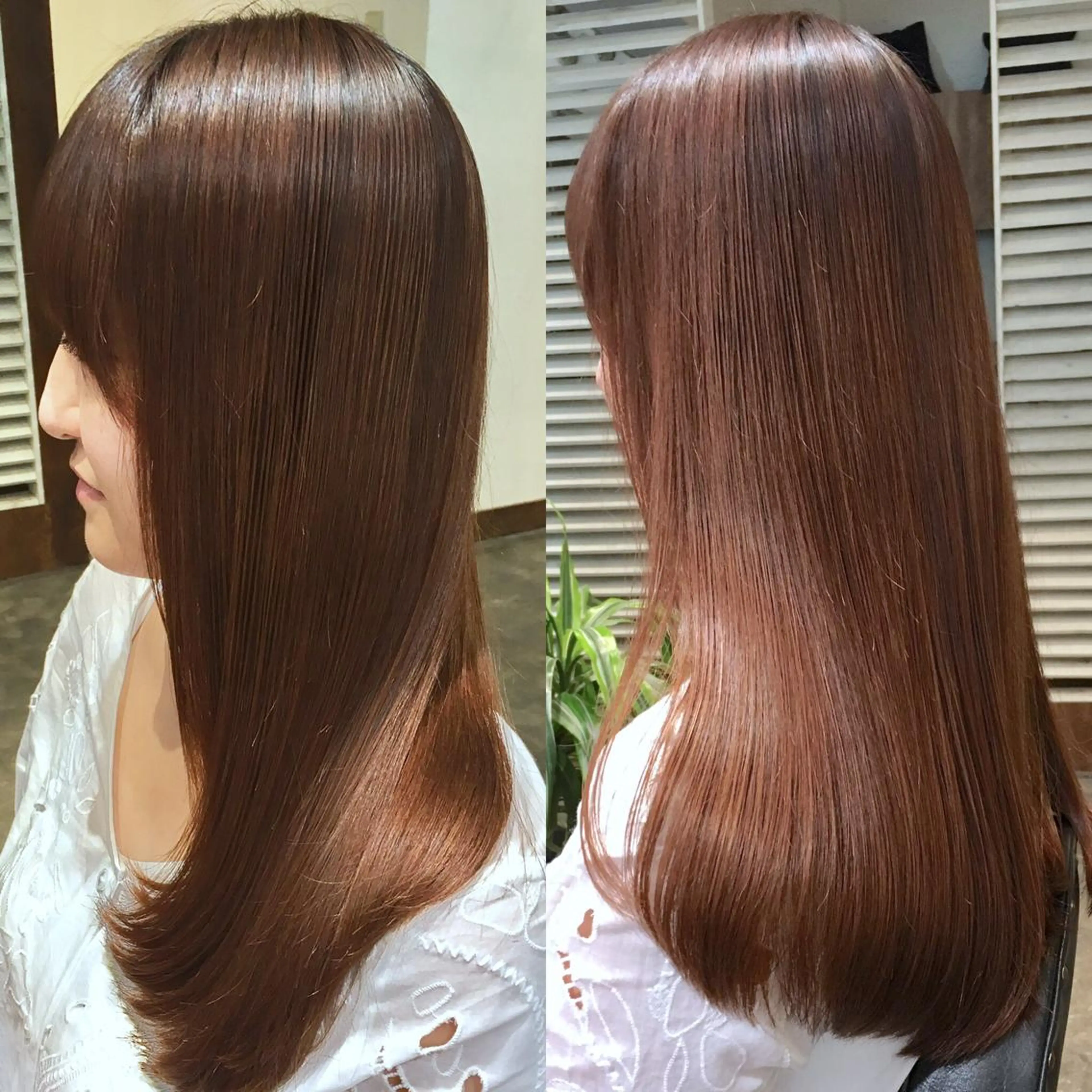 ロング 縮毛矯正セミナー講師 ヨコモリユウキのヘアスタイル