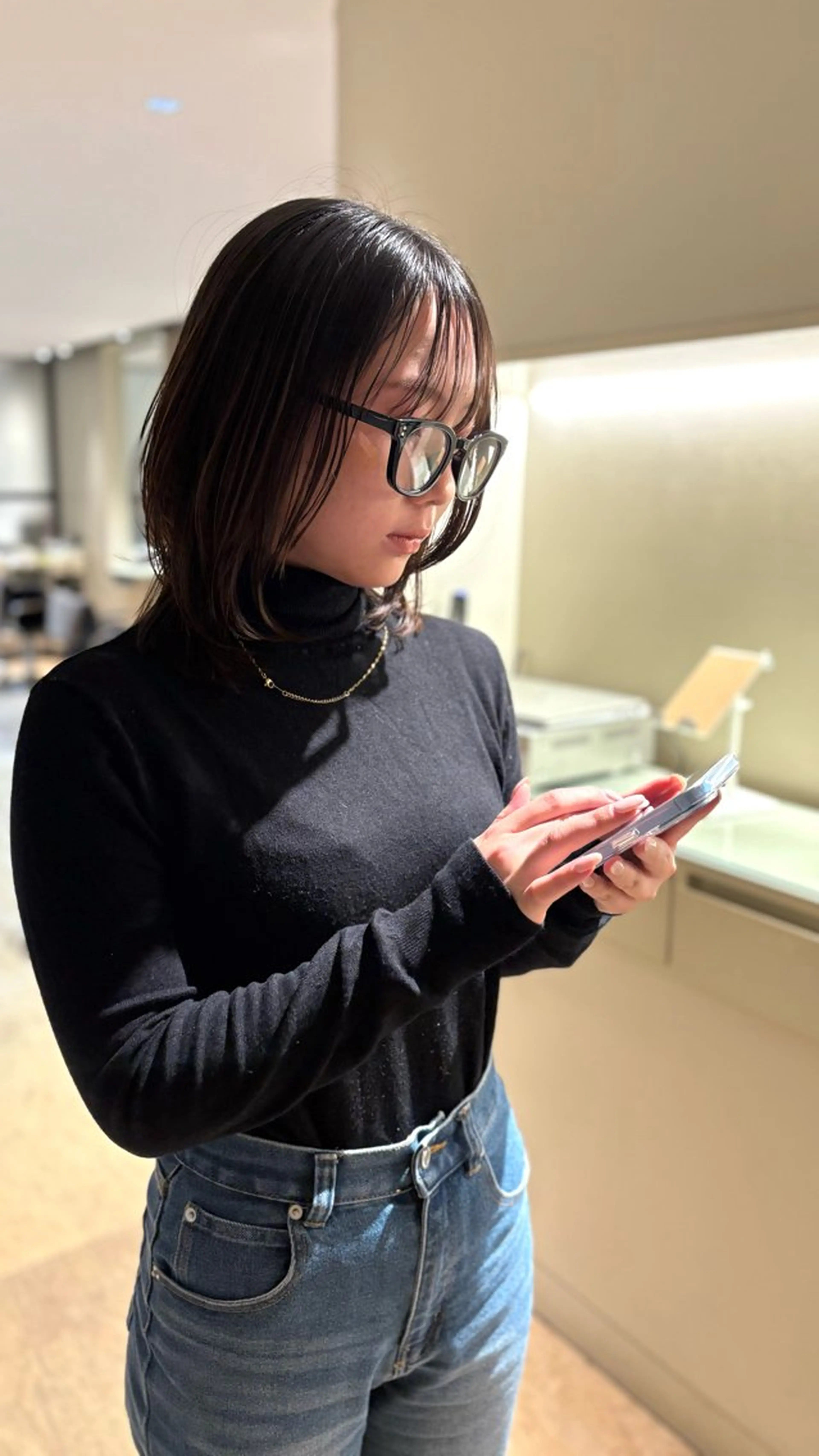 ミディアム 北尾 斗唯のヘアスタイル