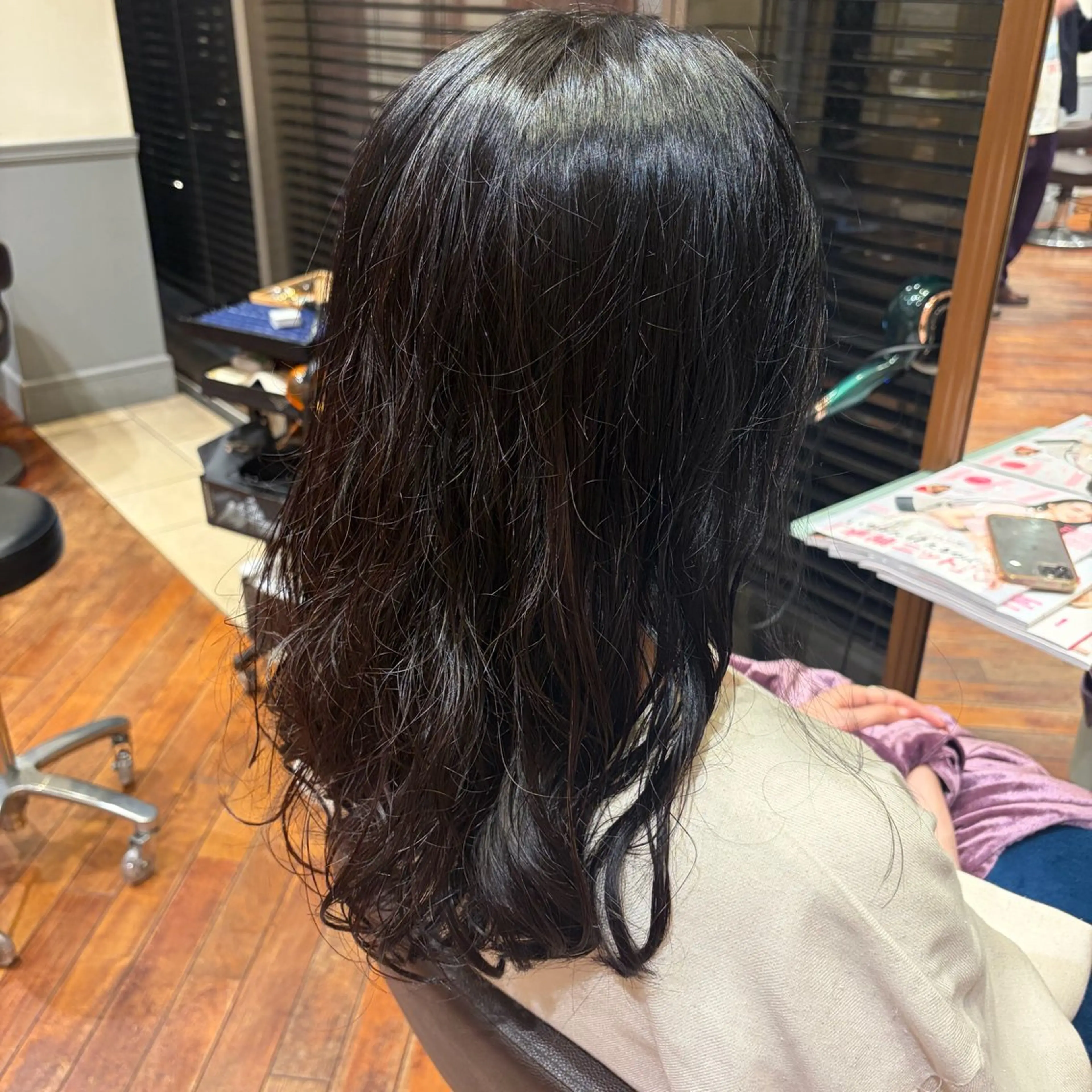 パーマ パーマ 上野 七奈穂のヘアスタイル