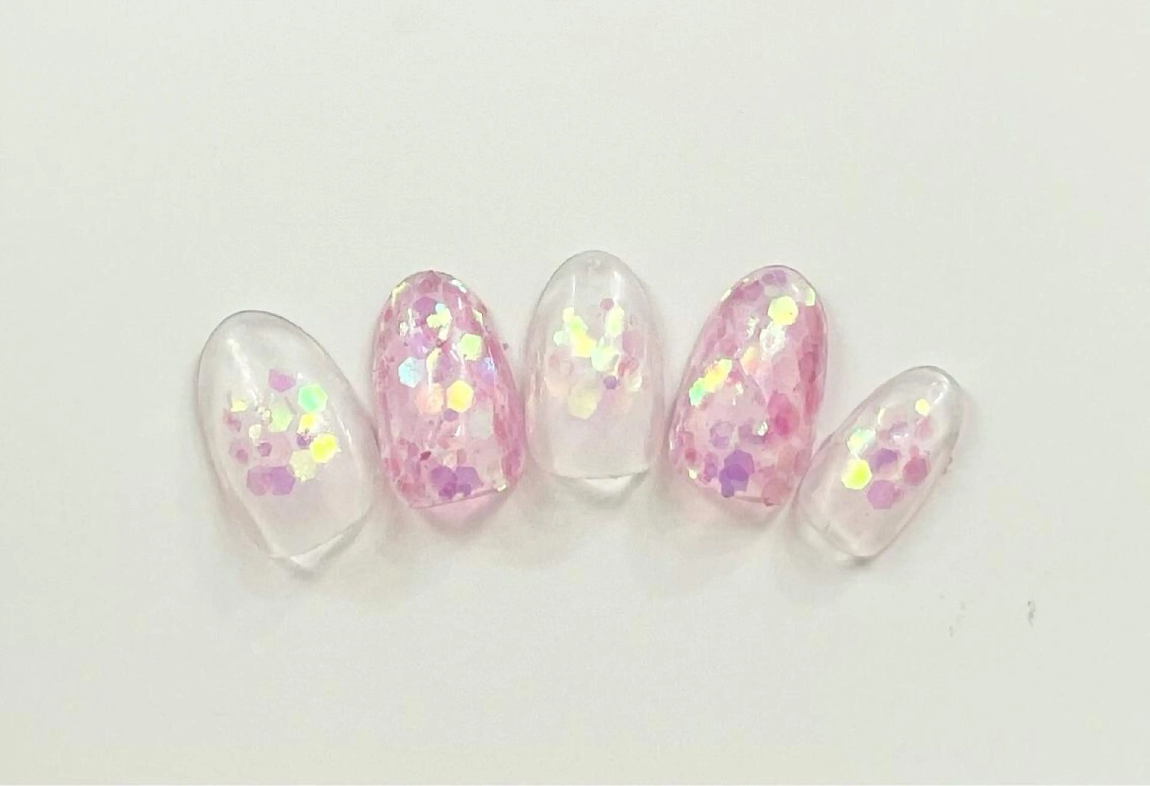 ネイル ホログラムネイル マナビス& ボワールのネイルデザイン