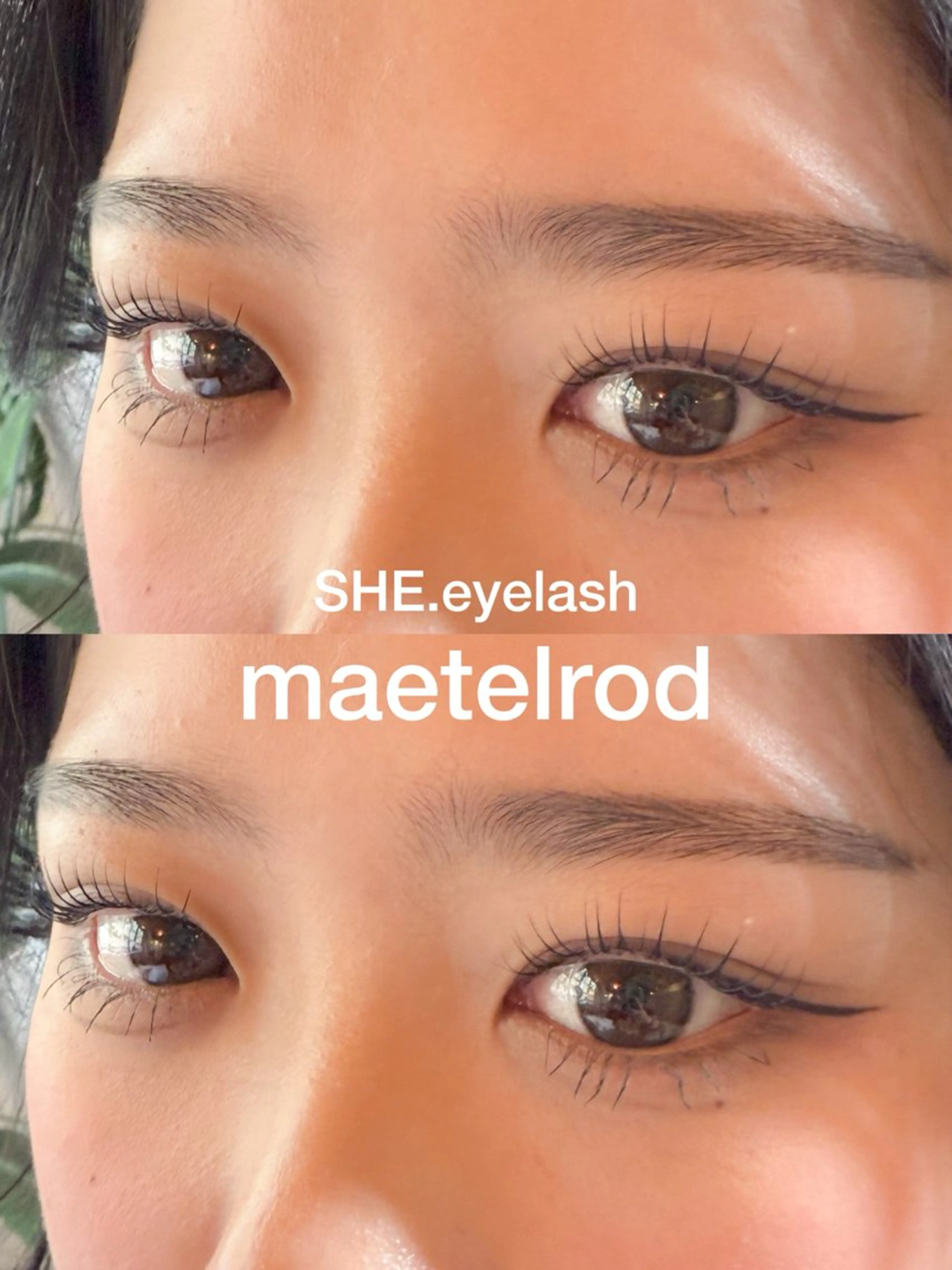 マツエク・マツパ she. noaのマツエク・マツパデザイン