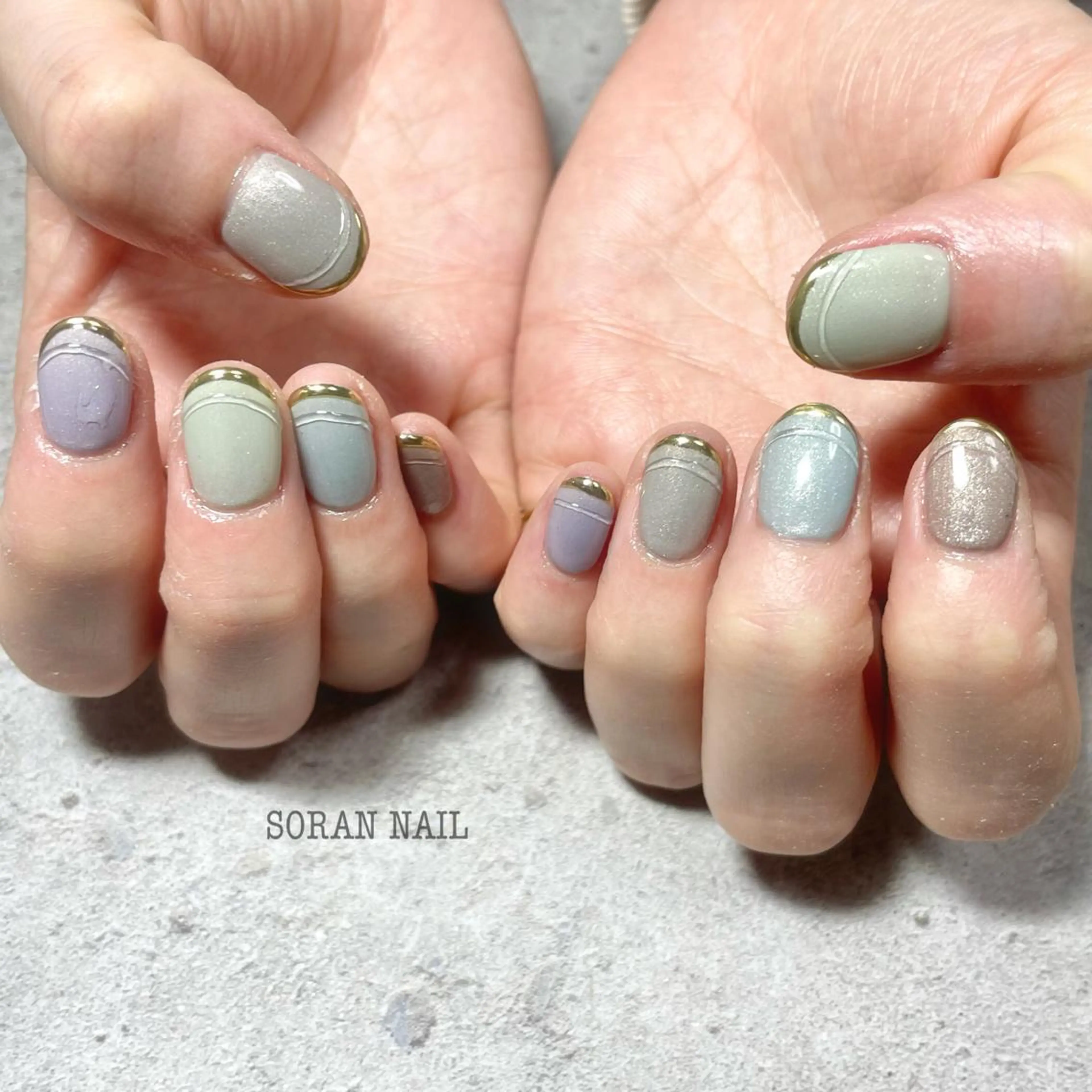 ネイル ハンドネイル soran nailのネイルデザイン