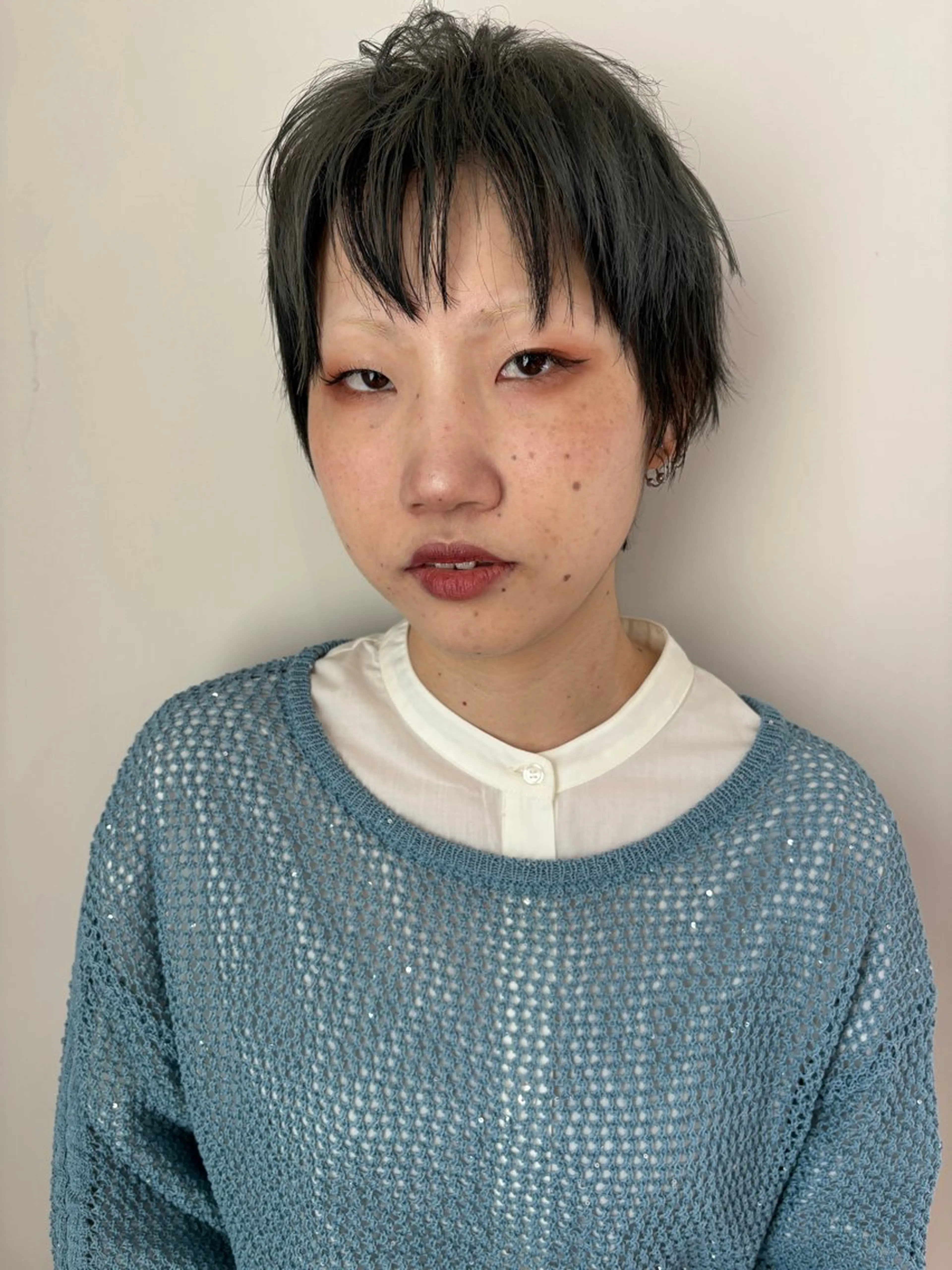 ショート いりえ しゃけのヘアスタイル