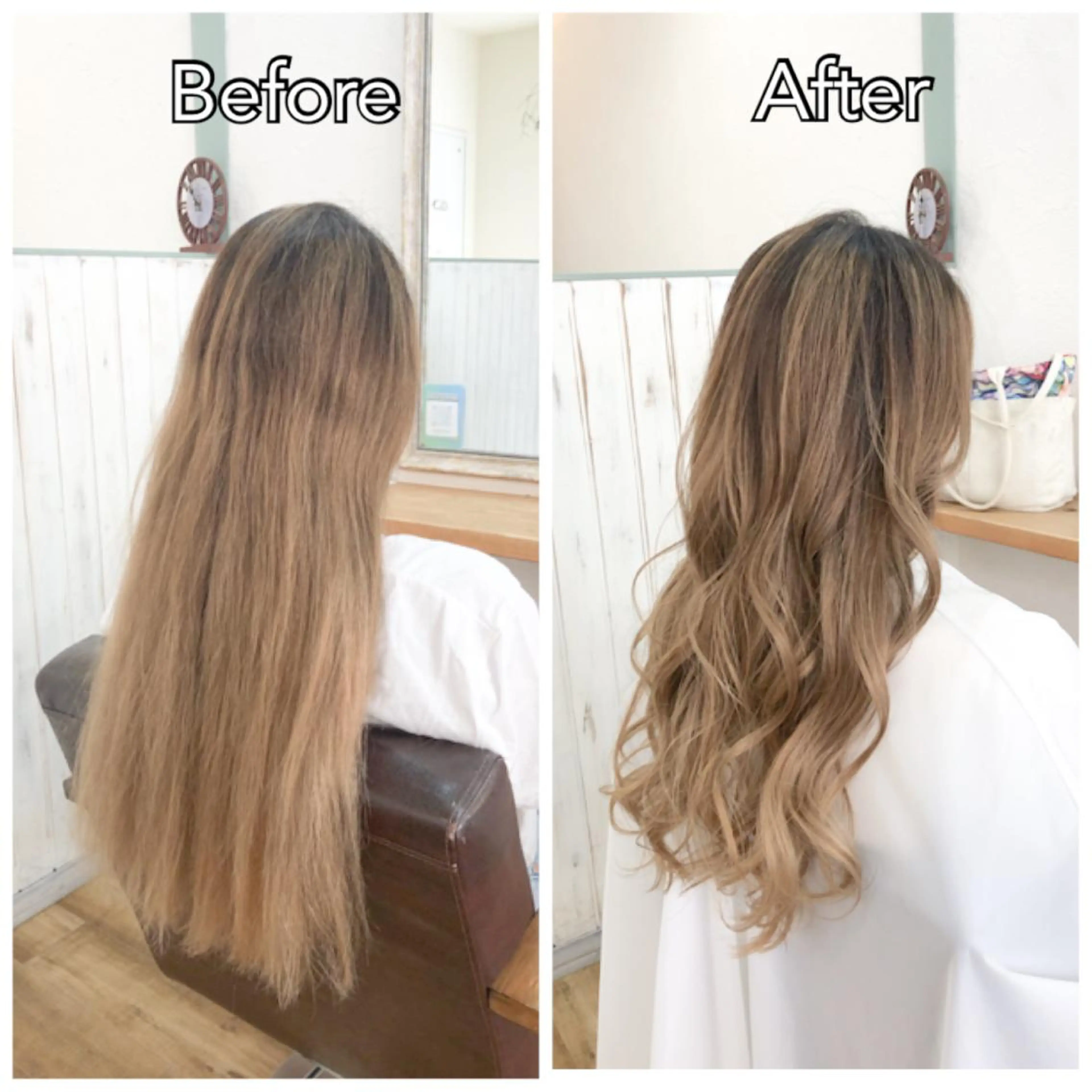 ロング レイヤーカット カット 西村 ようこのヘアスタイル