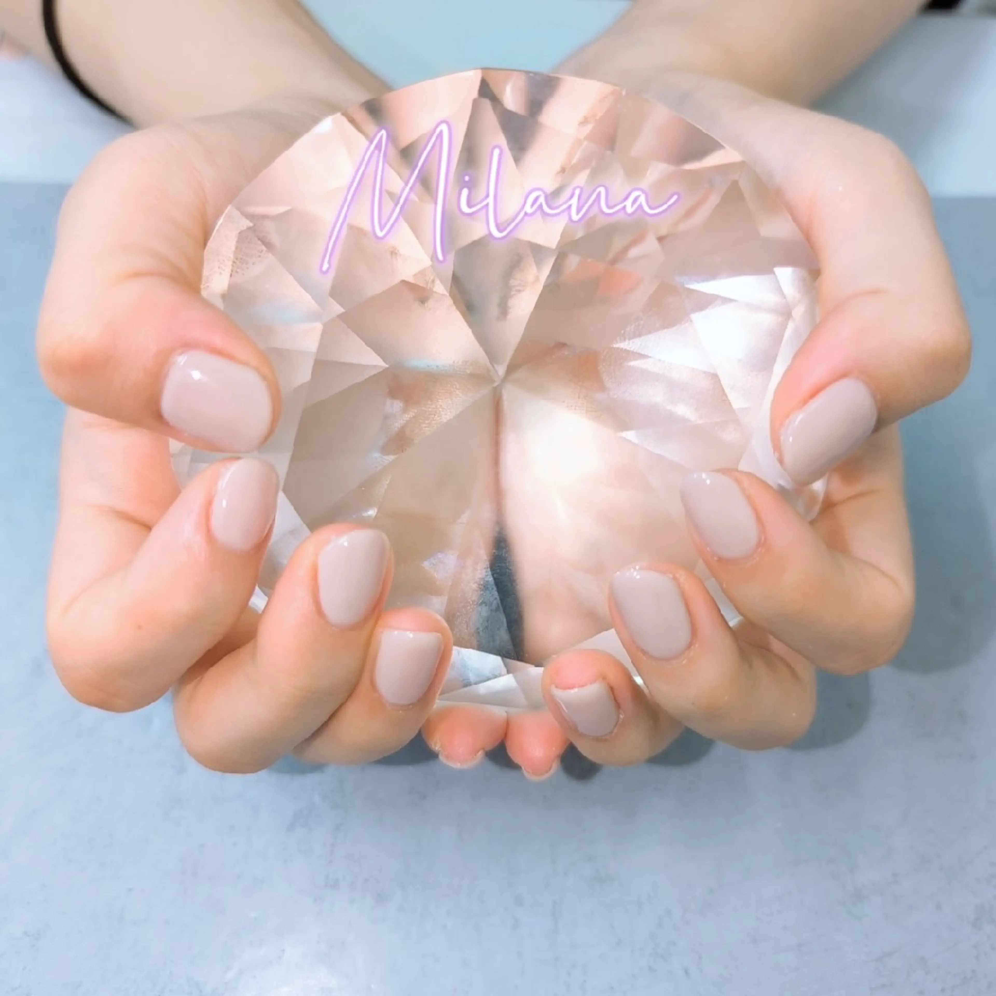 ネイル ワンカラーネイル Milana 川瀬のネイルデザイン