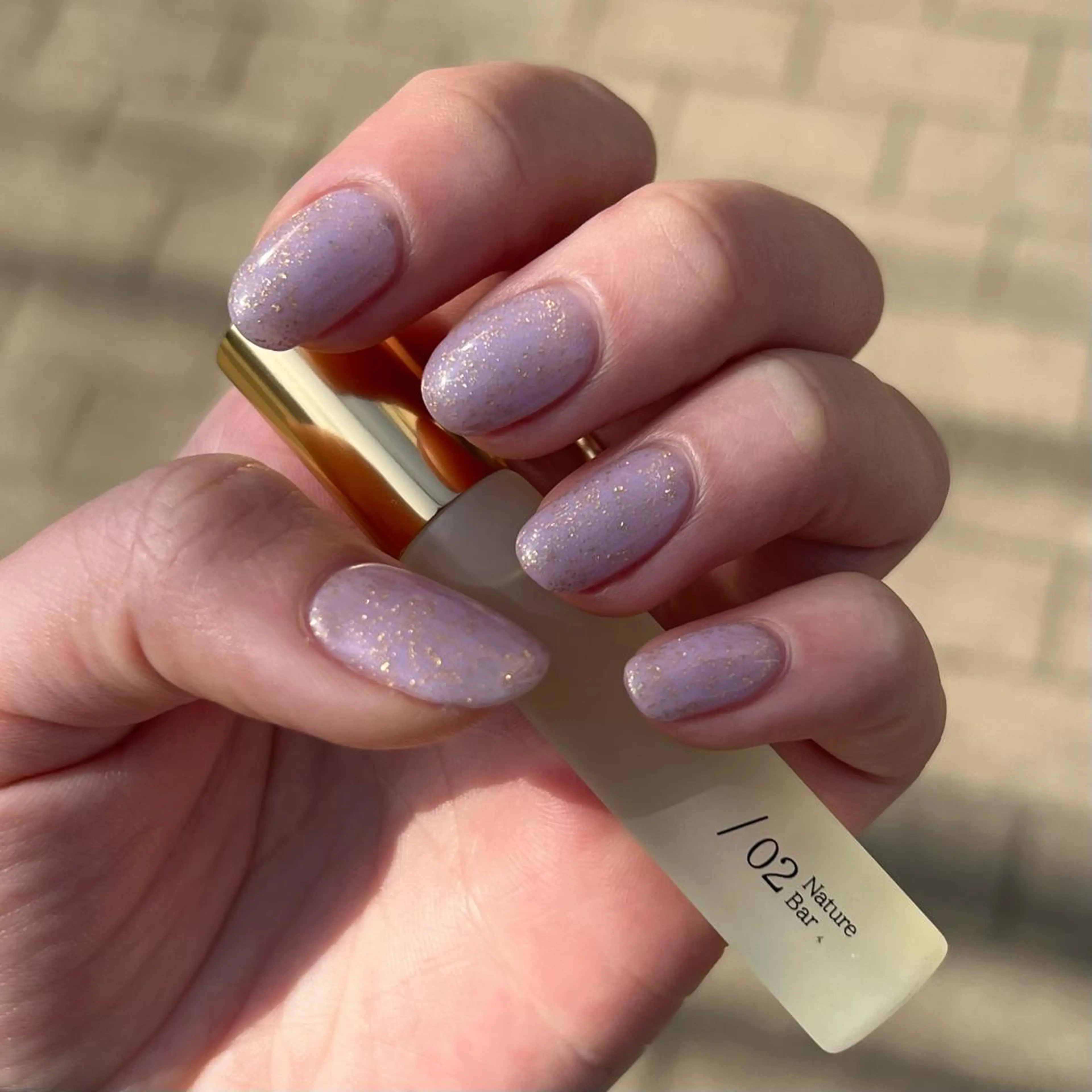 結婚式にオススメ👸🏼🕊️【金箔ネイル】※ケア付き/色変えOK🎨の写真