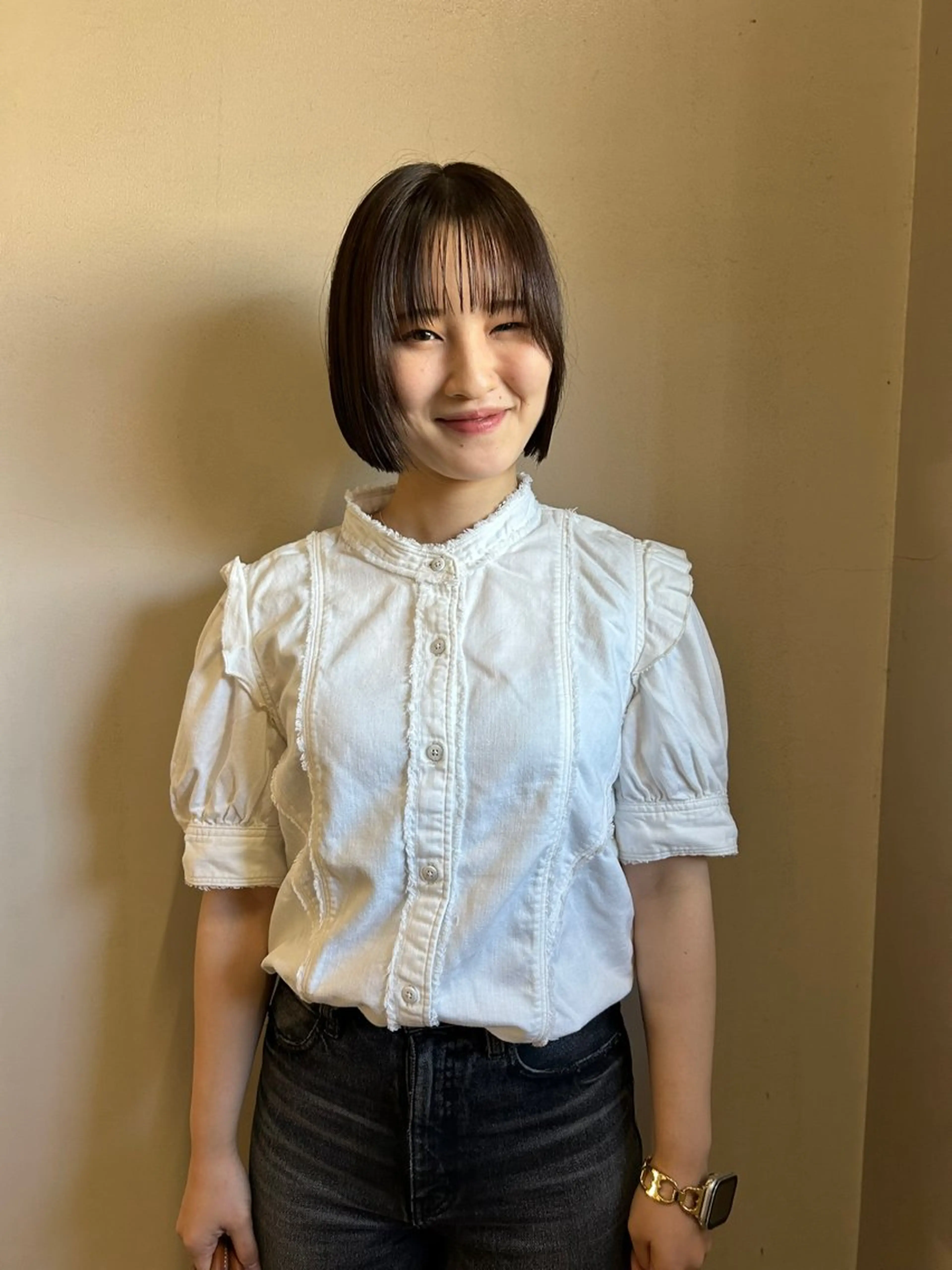 ショート ボブ/パーマ kusa‪🌱‬のヘアスタイル