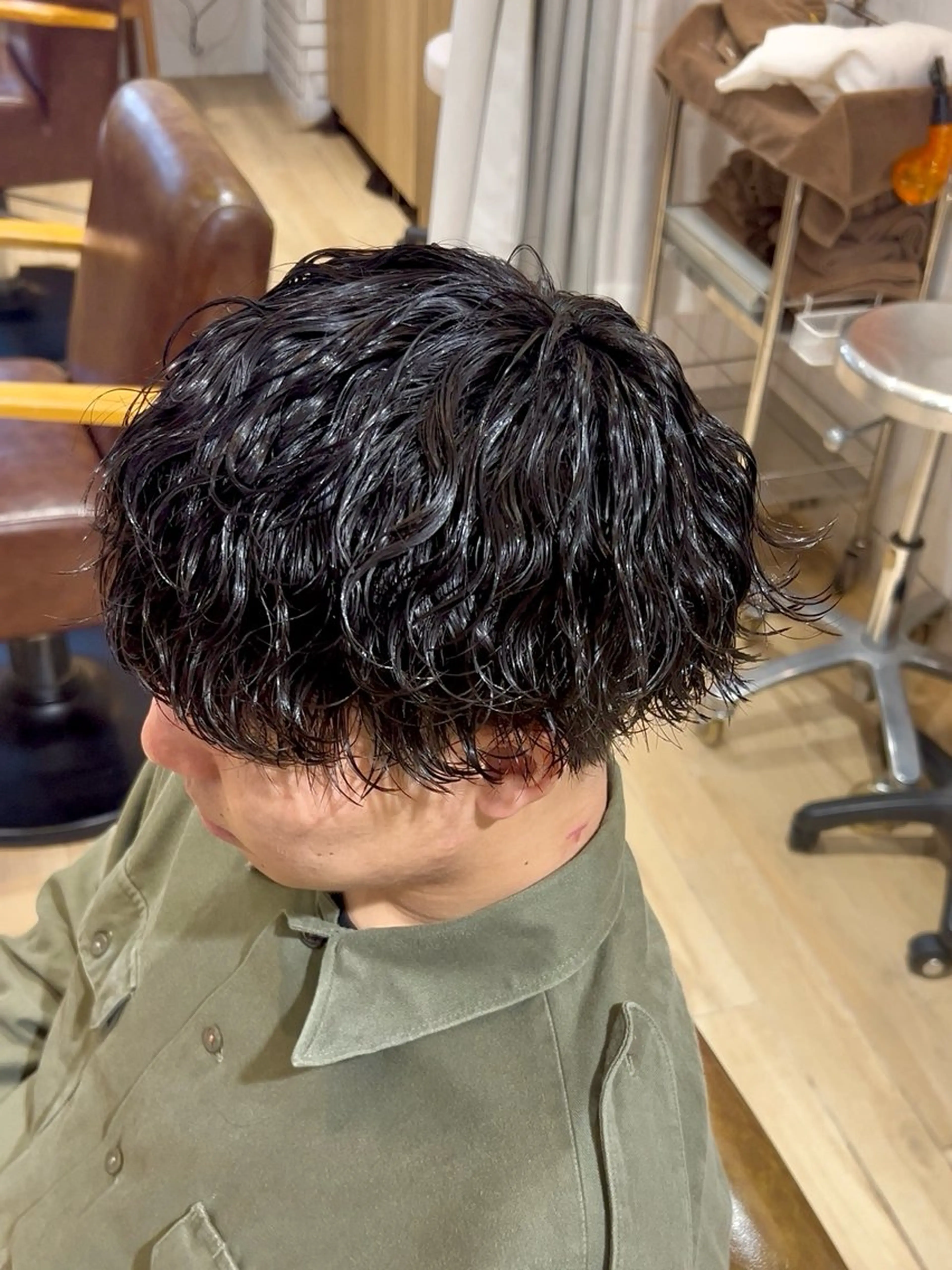 ♣️♣️【新規】メンズカット+ツイストスパイラルorスパイラルor波巻きパーマ♣️♣️の写真