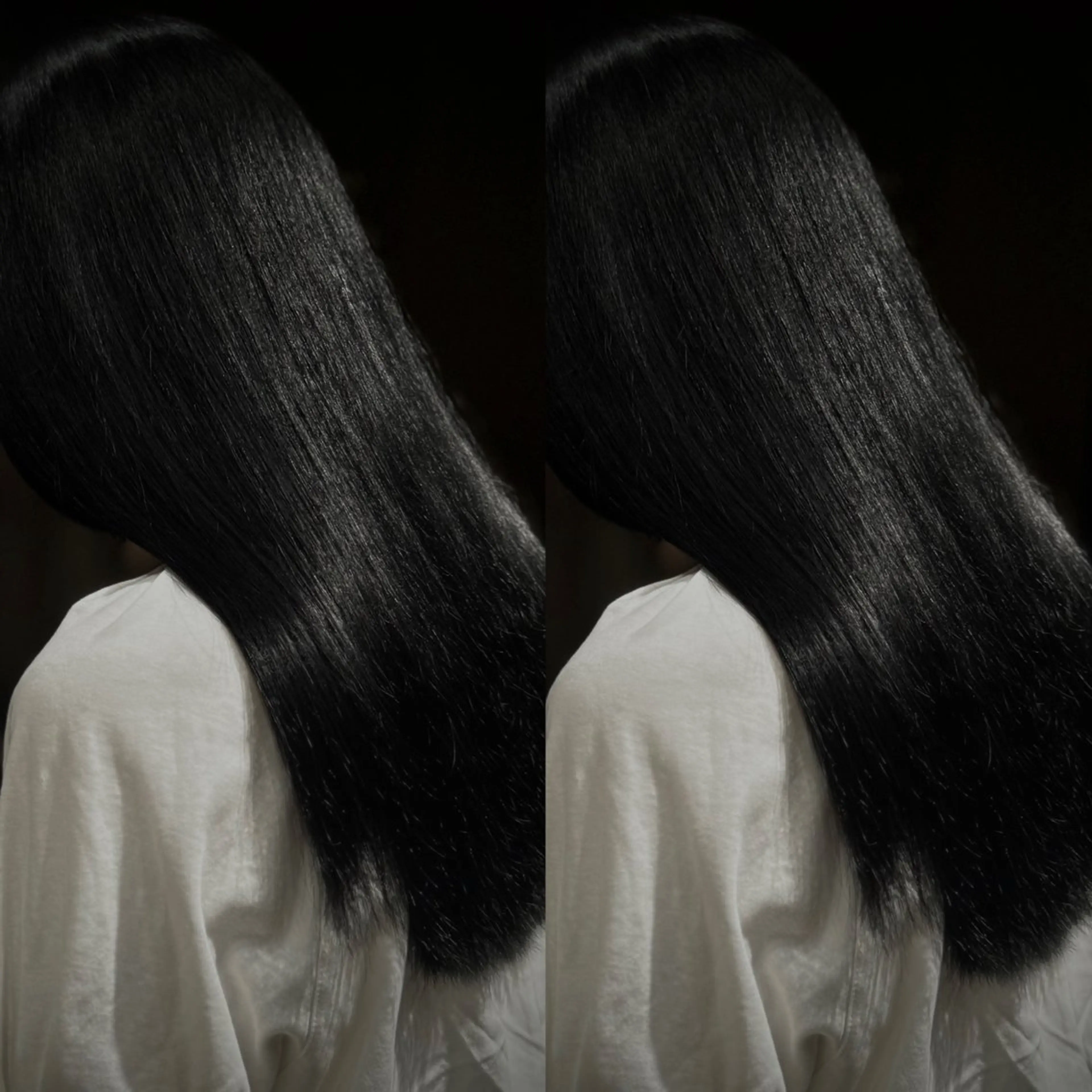 ロング 縮毛矯正 Rena  Taka hashi/髪質改善のヘアスタイル