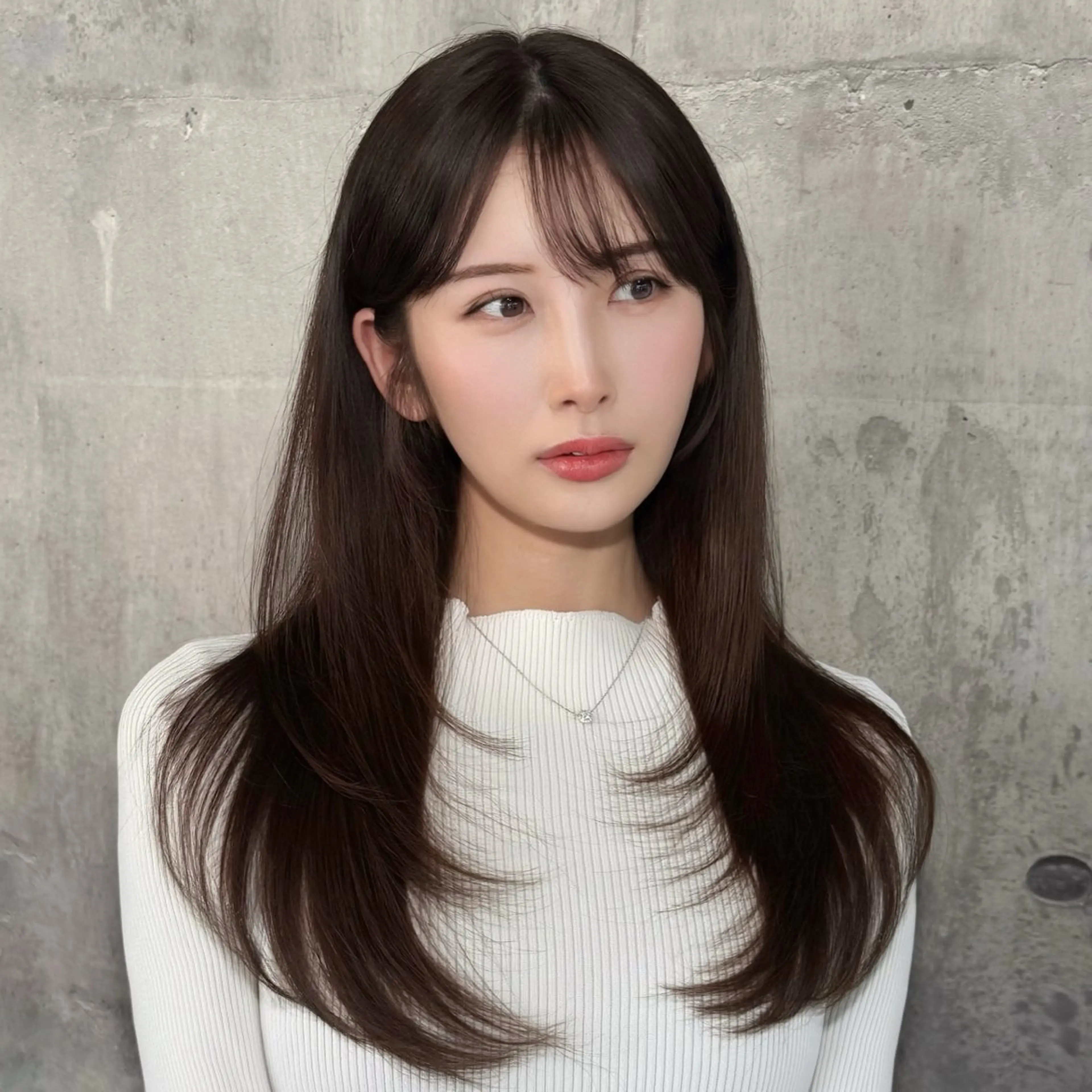 ロング カット ヘアカラー トリートメント レイヤー・ブリーチ kiyotoshiのヘアスタイル