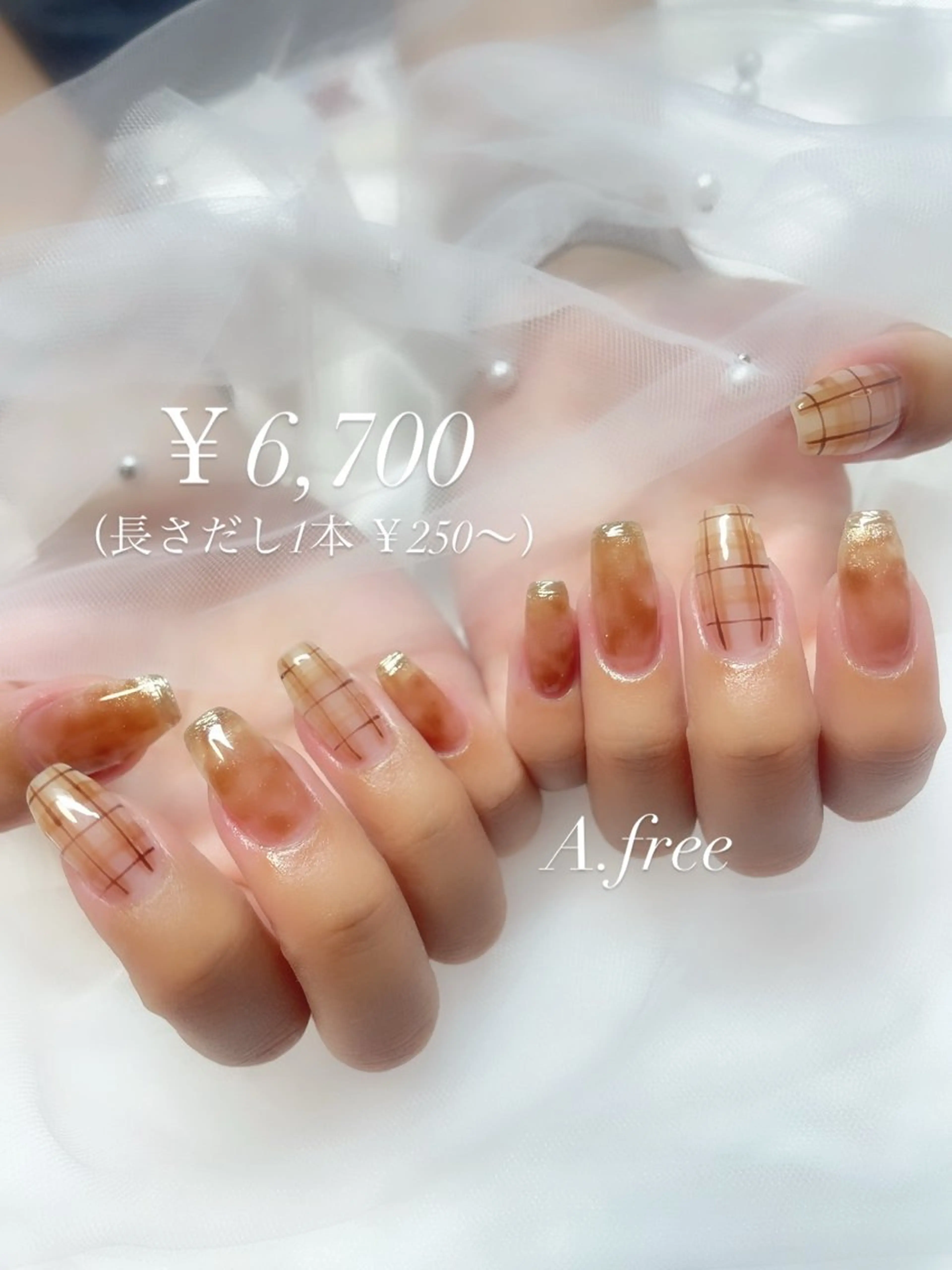 ネイル ジェルネイル A.free✧*｡ アレルギー対応✧*｡のネイルデザイン