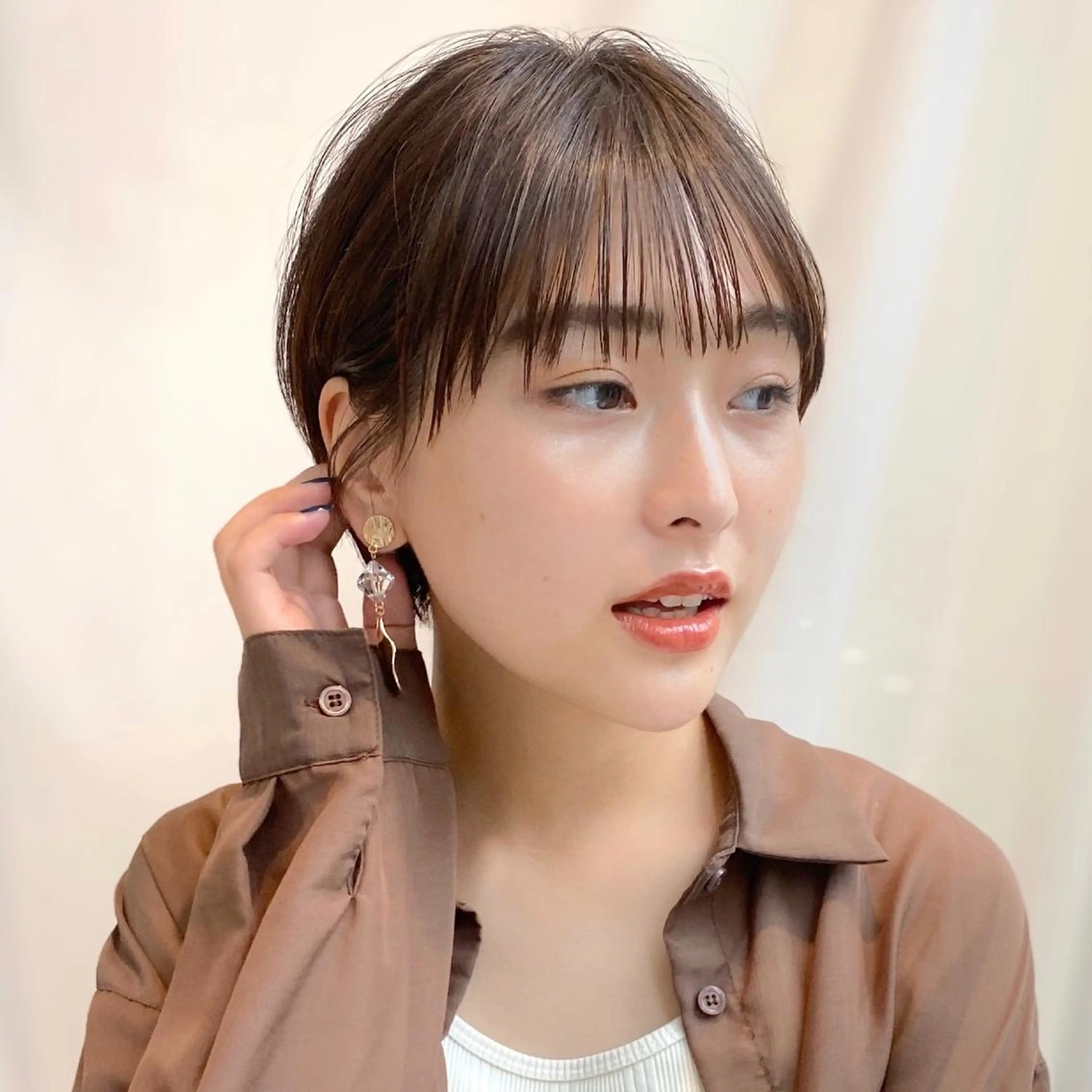 ショート 韓国くびれレイヤー 🇰🇷はづきのヘアスタイル