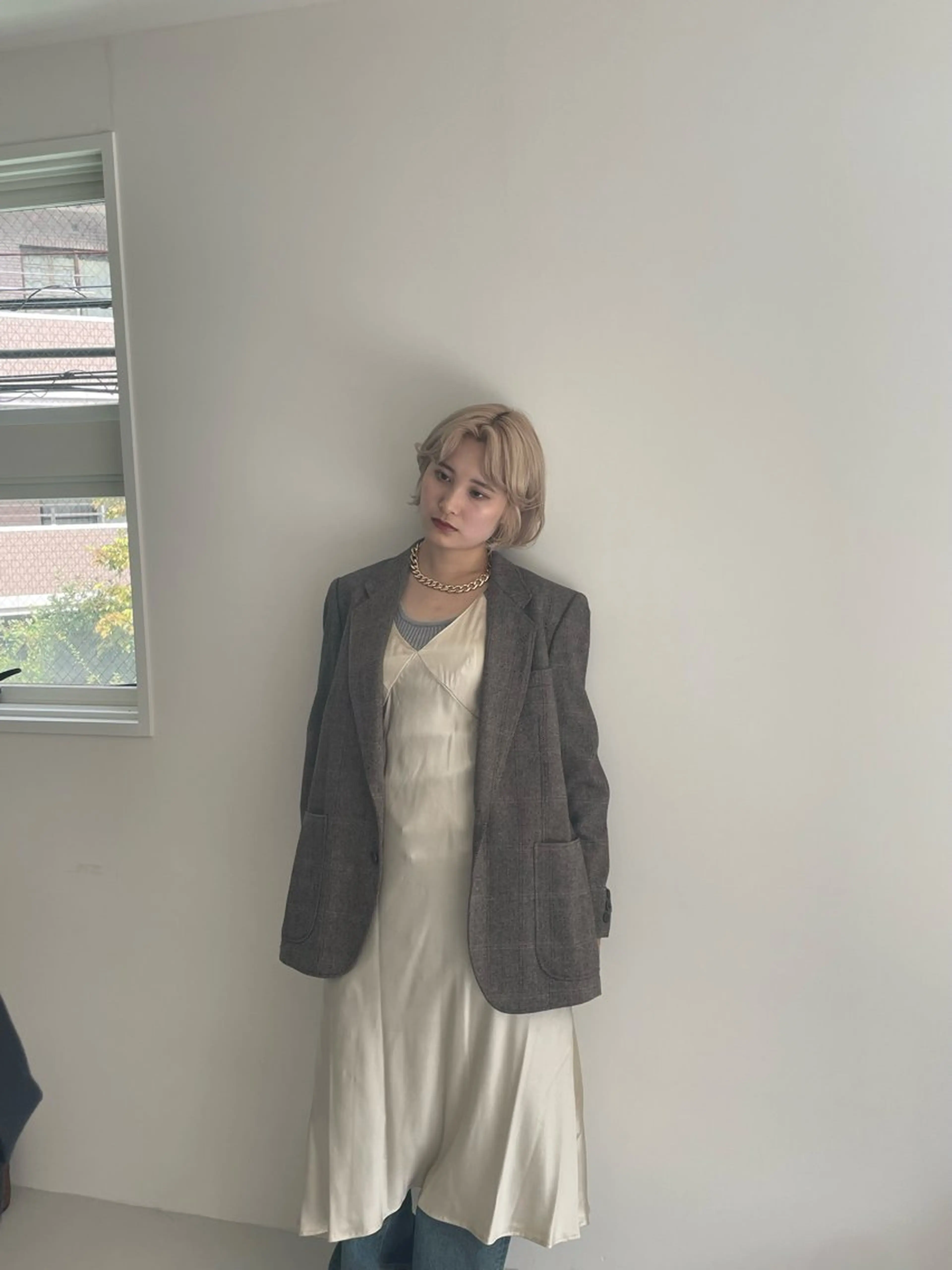 ショート ハイトーンカラー 優海のヘアスタイル