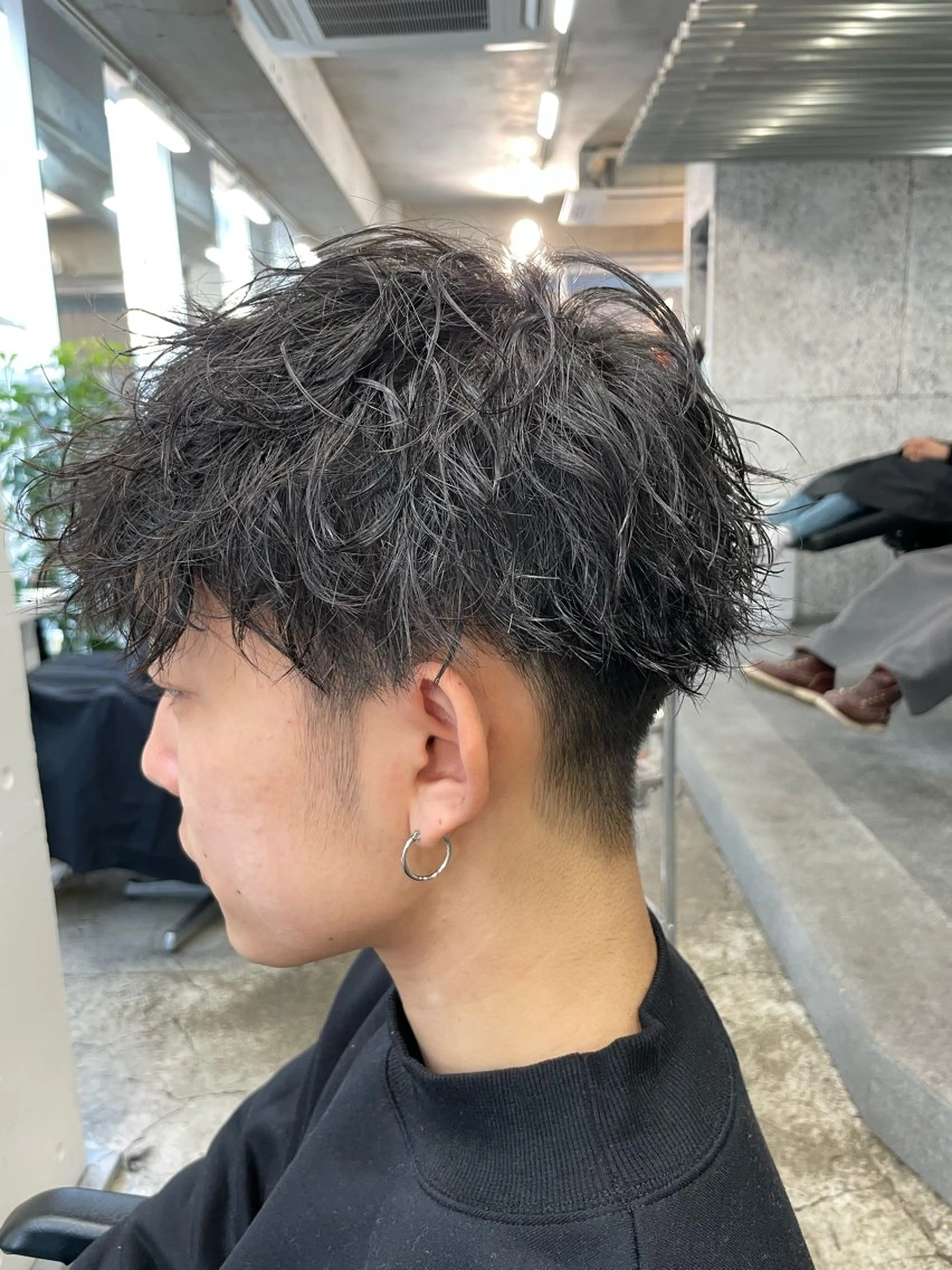 パーマ 【メンズパーマ】比嘉 啓人のヘアスタイル