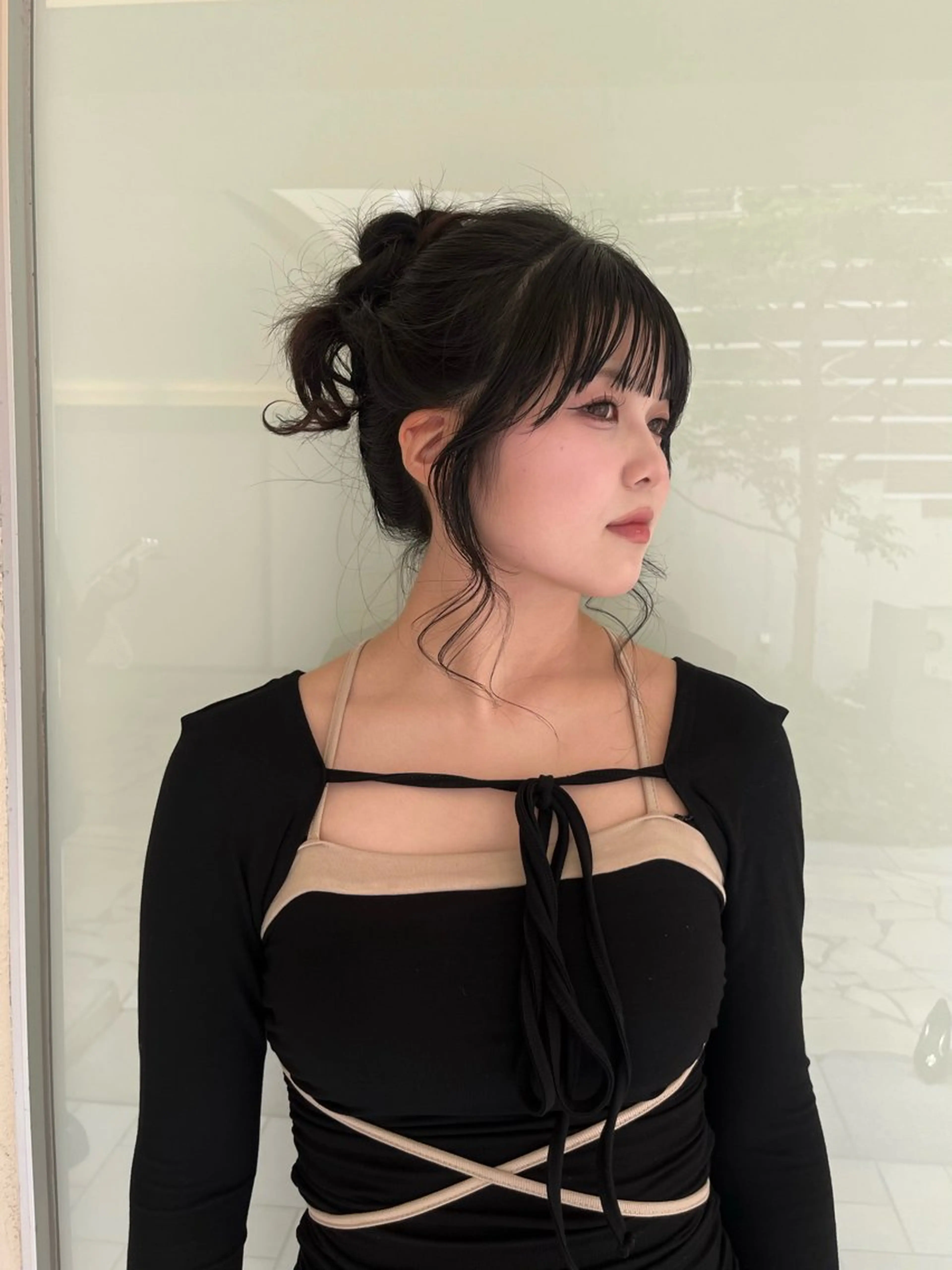 ミディアム ヘアセット Fev AYAHAのヘアスタイル