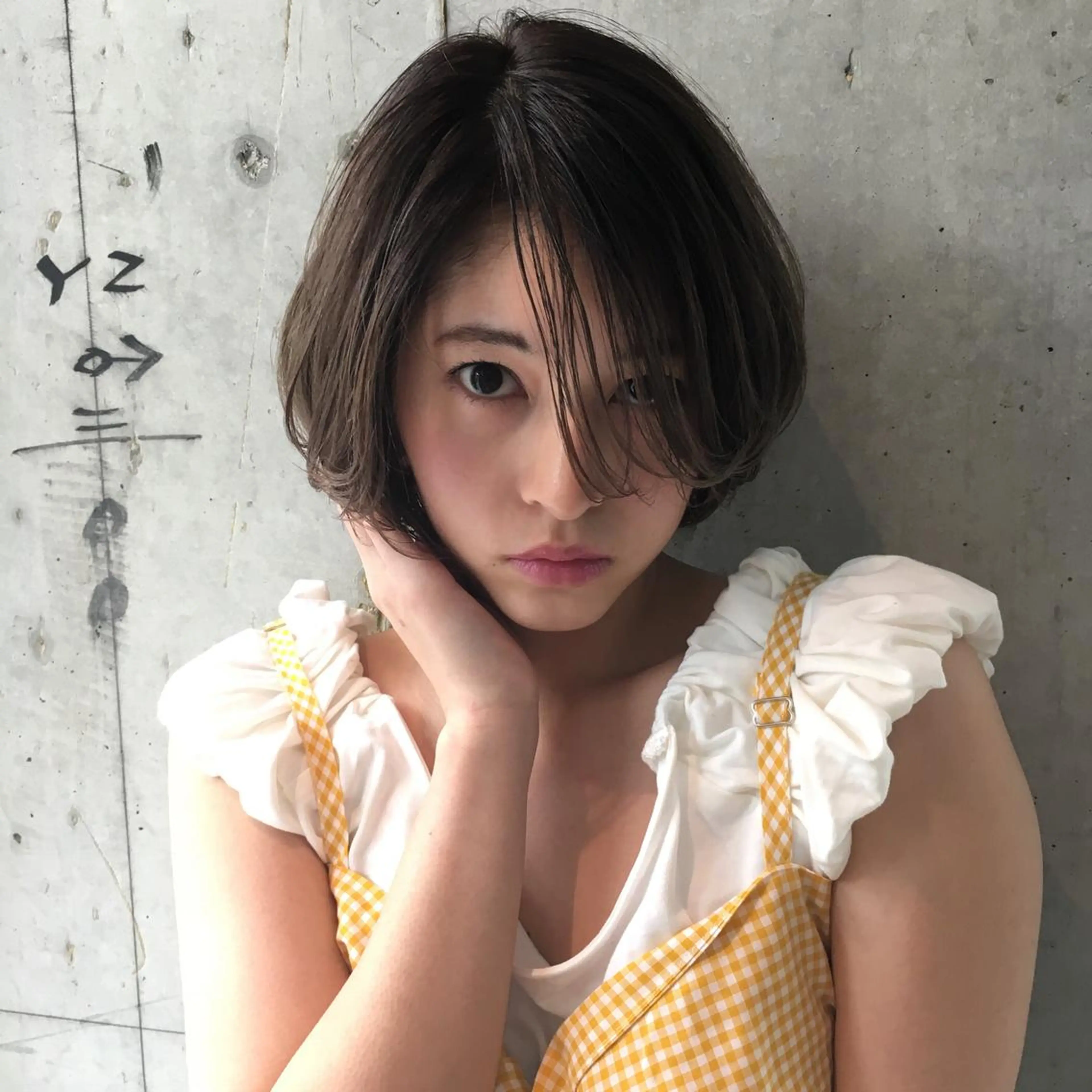 ショート 中川 結のヘアスタイル