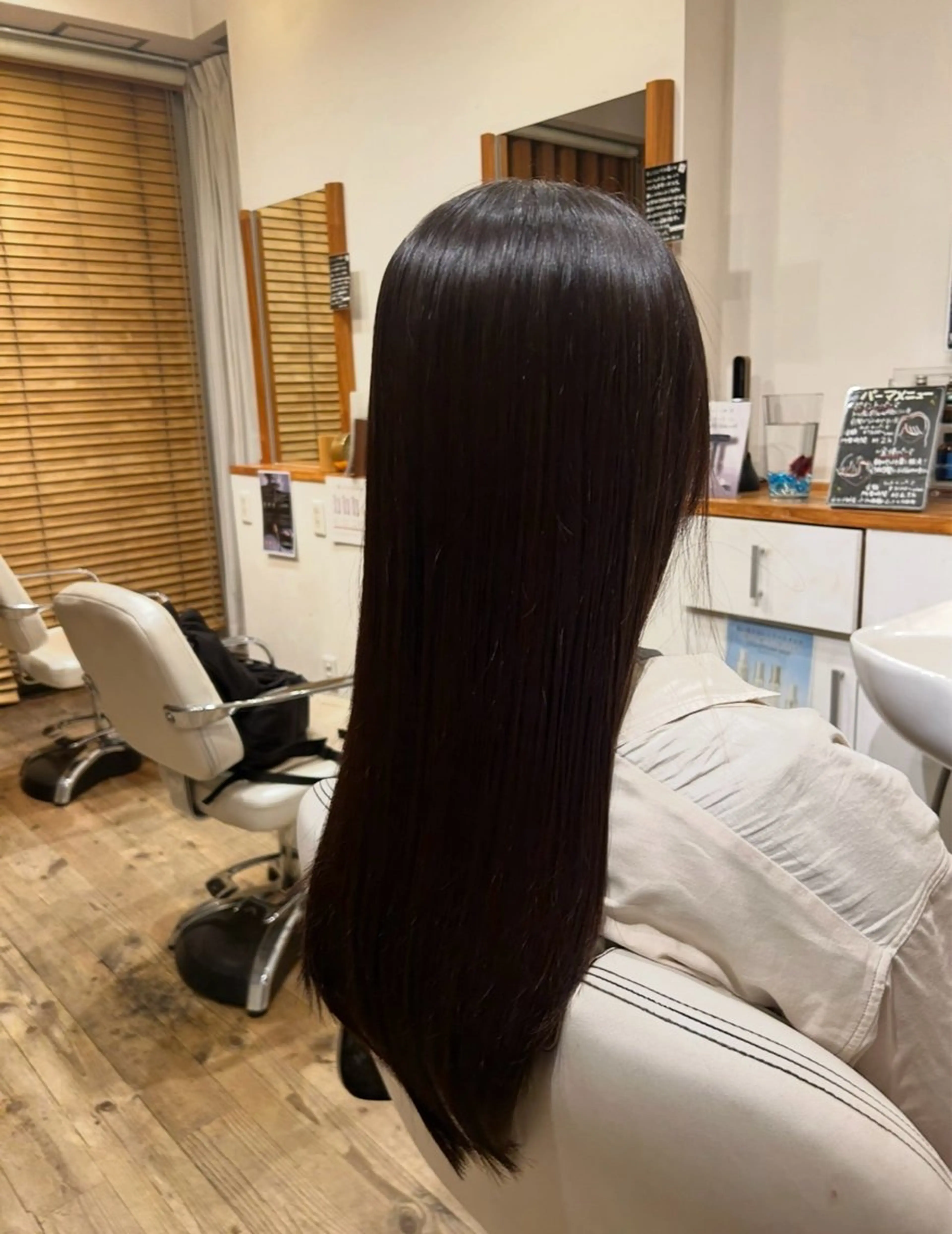 ロング 縮毛矯正 縮毛矯正 ROSSO 川口店 キムラ  マイのヘアスタイル