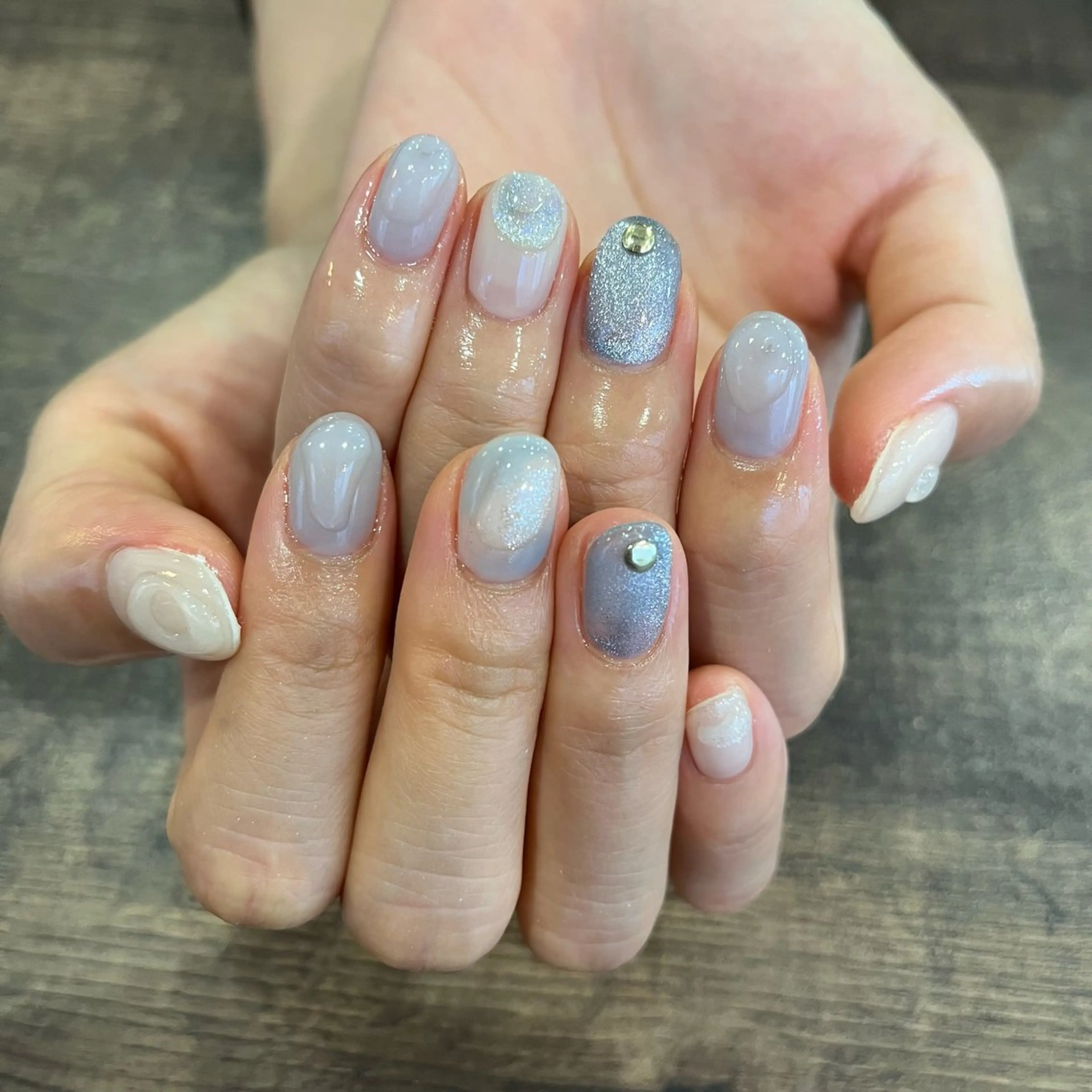 ネイル ハンドネイル Cleo伏見店🌿 Momokaのネイルデザイン