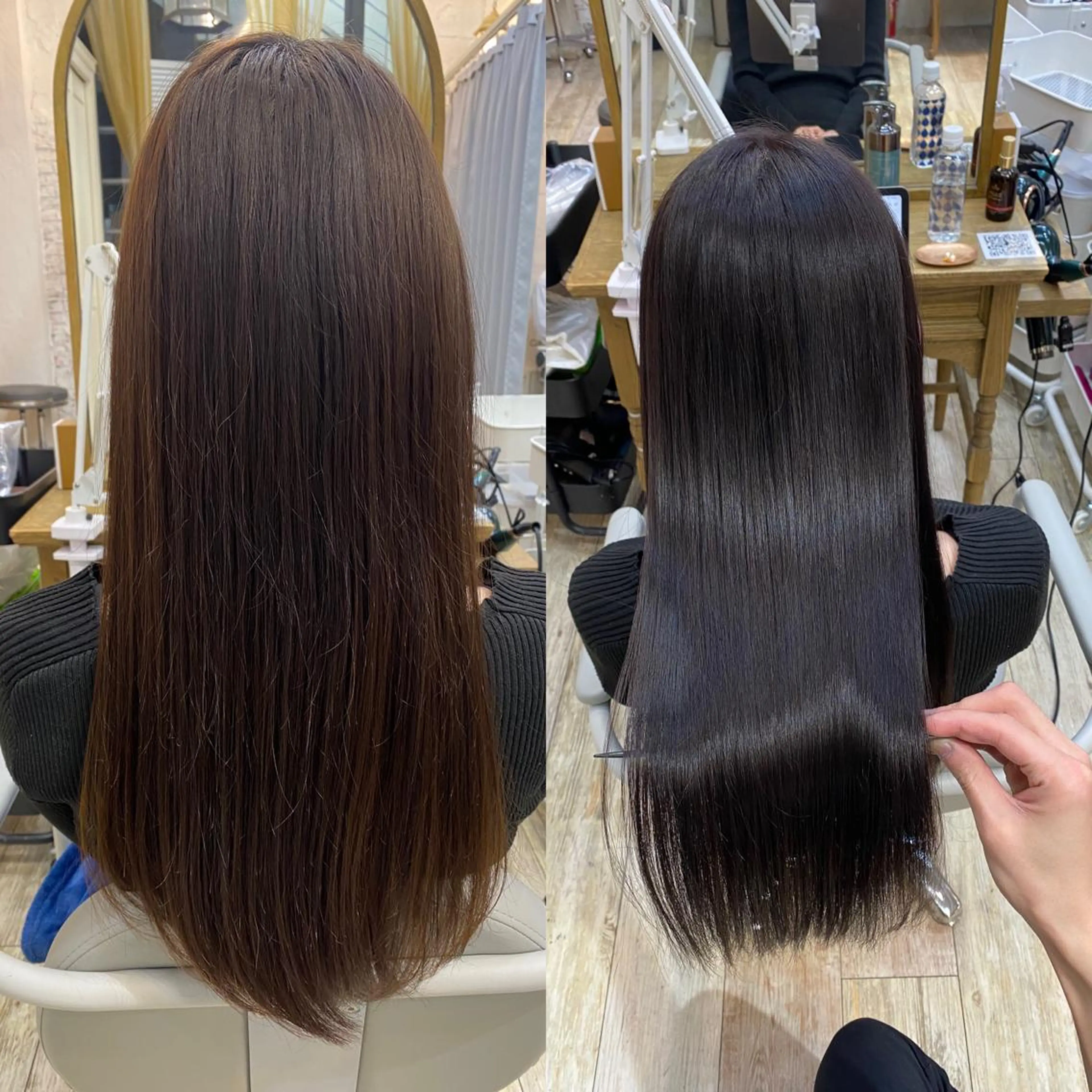 ロング 美髪ストレート/美髪 レイヤー特化増原優斗のヘアスタイル