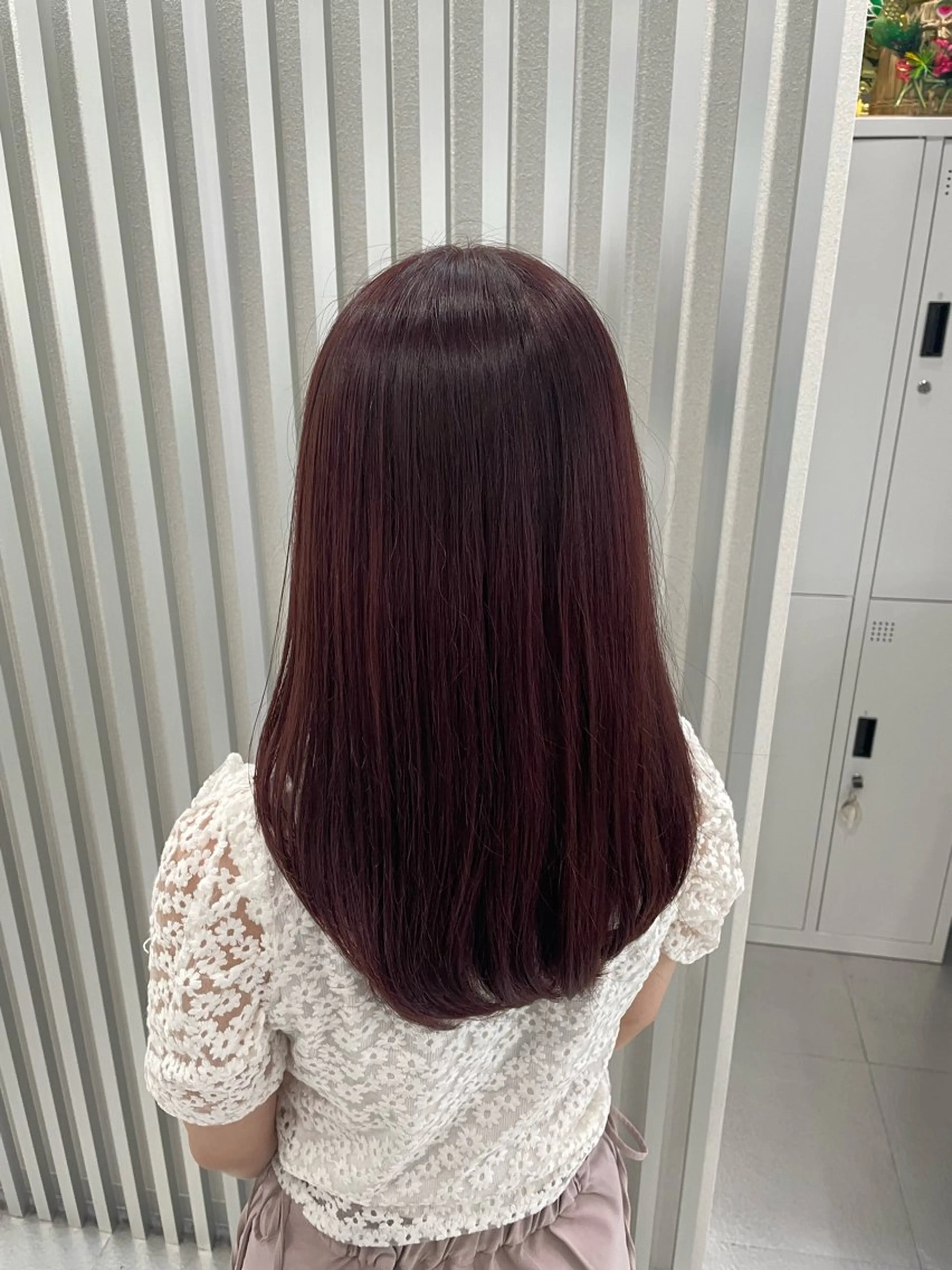 セミロング カラー ブラウンカラー レッドカラー レッドブラウン 野崎/カラー特化 /天王寺のヘアスタイル