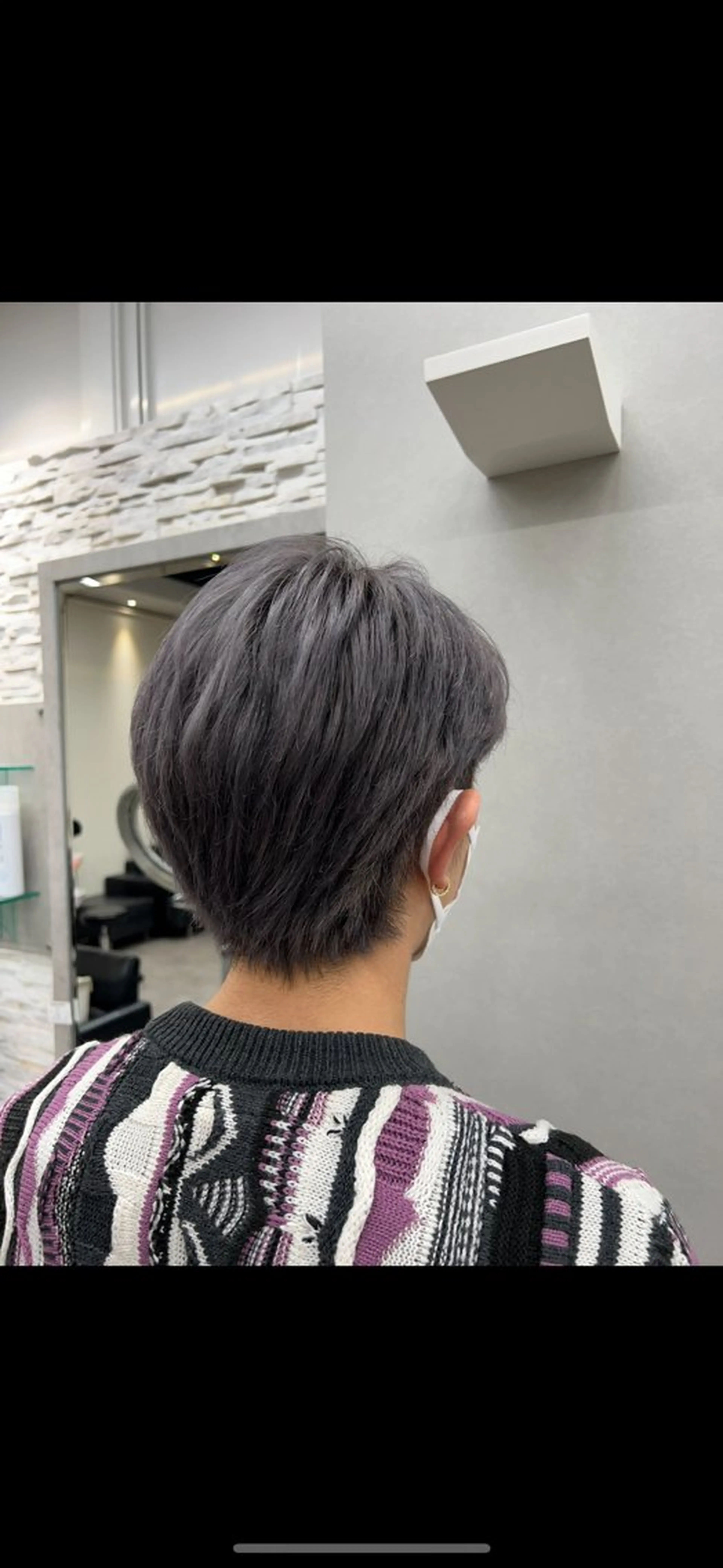 ショート カラー メンズ 熊本市東区 /Ririkaのヘアスタイル