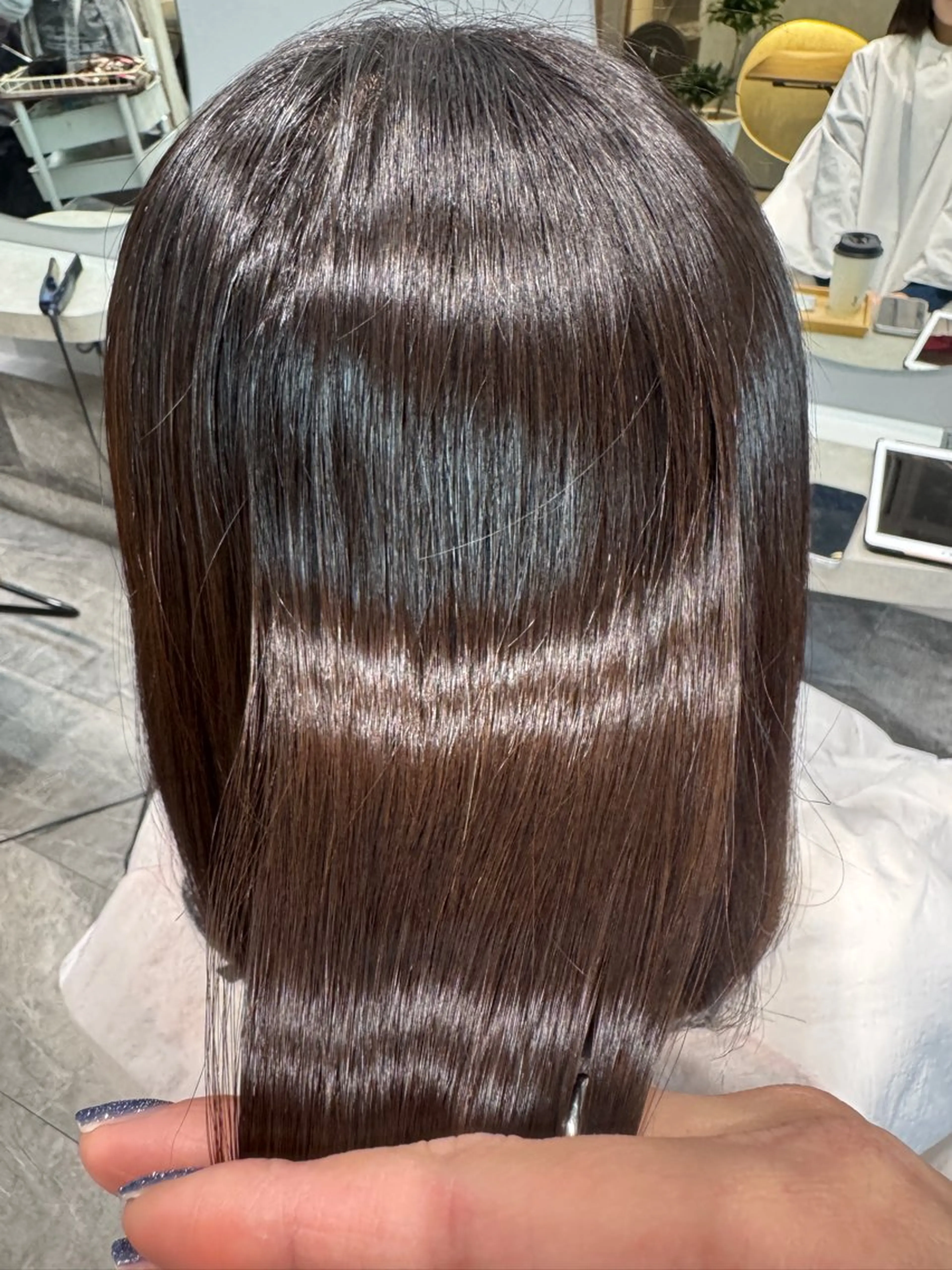 パーマ ストレートパーマ カット 縮毛矯正 トリートメント POANA.所属・吉田 空 (POANA.)のヘアスタイル