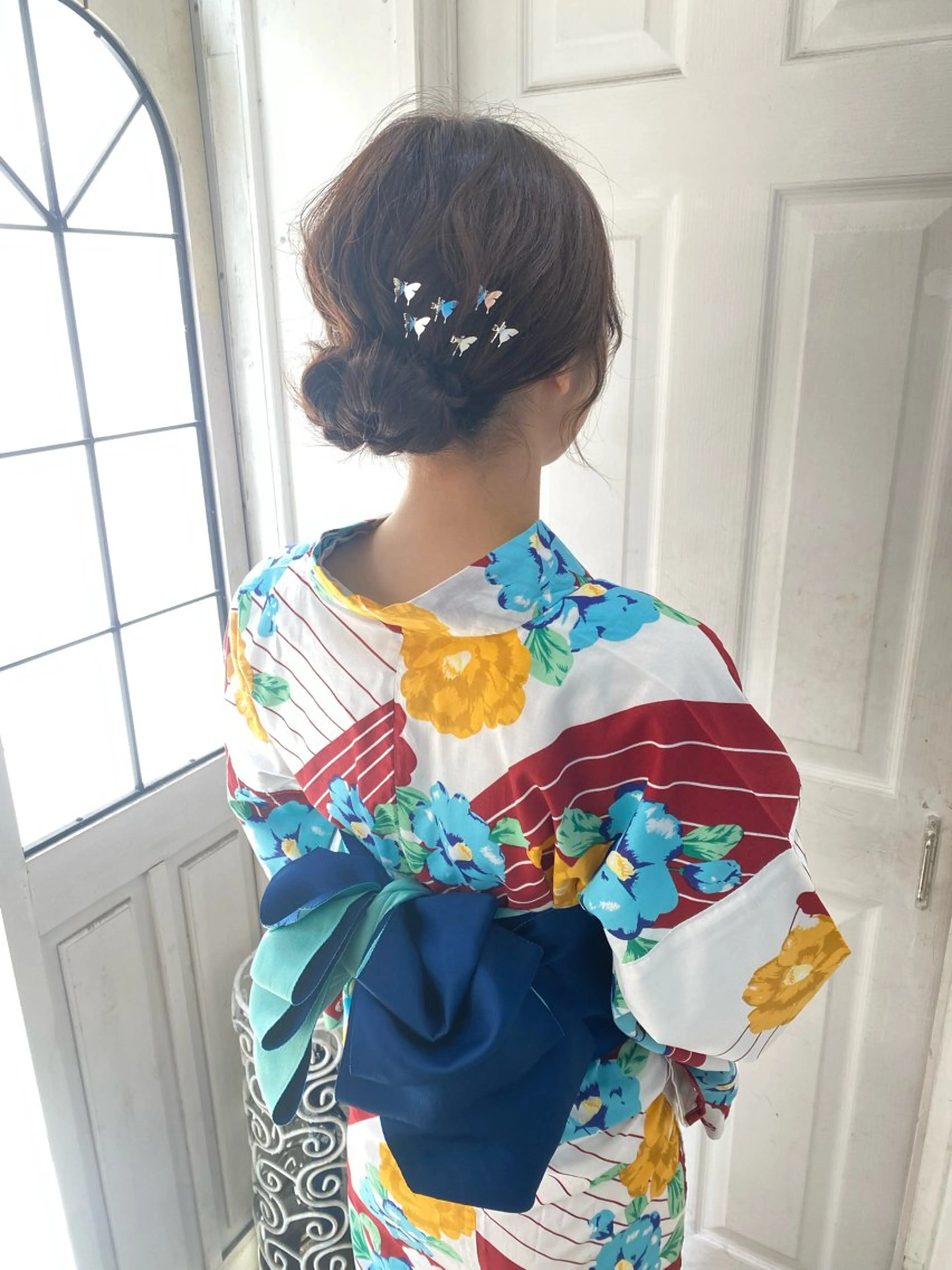 着付け uros.中目黒 moekaのヘアスタイル