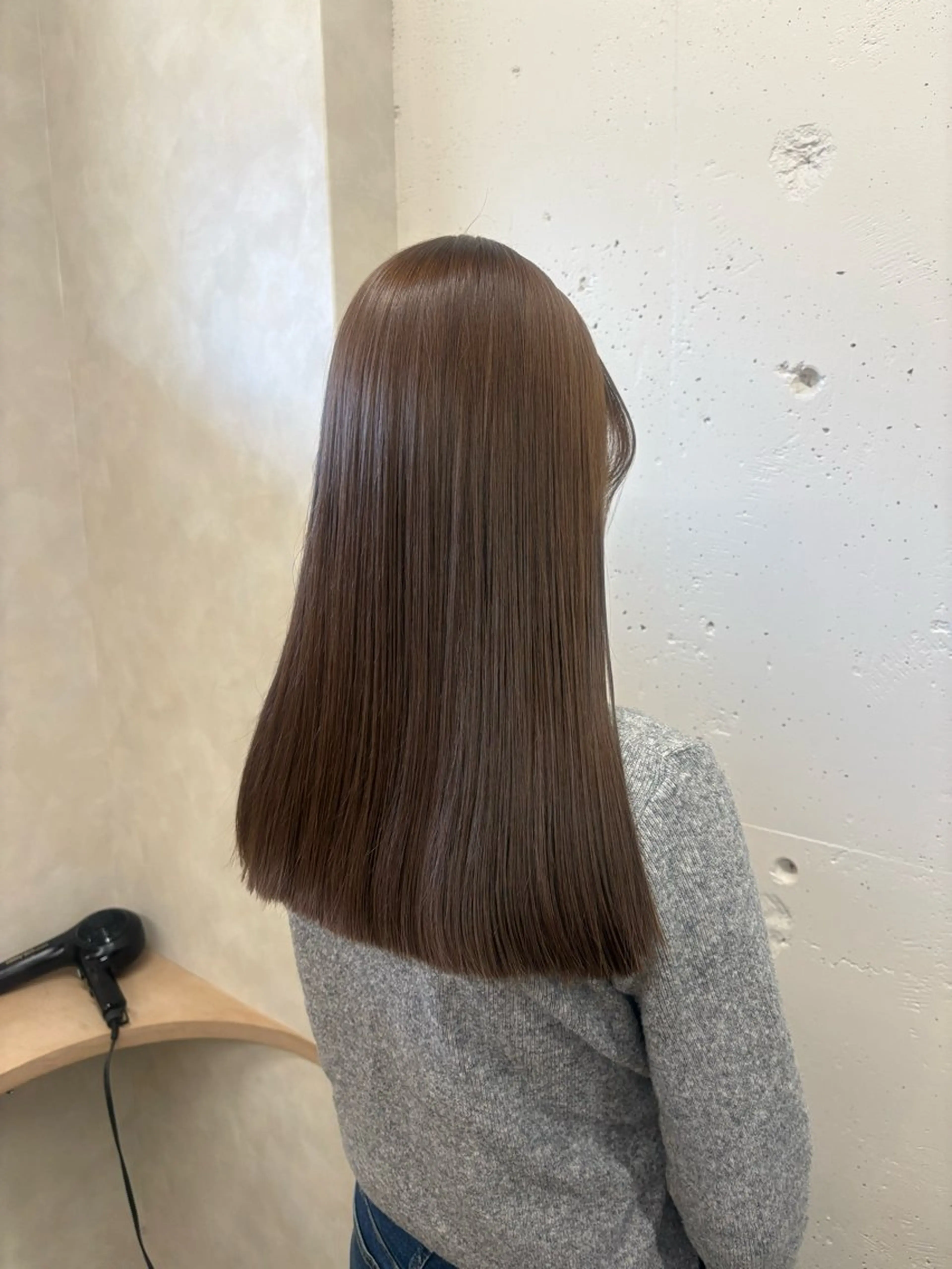 ロング カット ヘアカラー トリートメント -YUCCA- ワカナのヘアスタイル