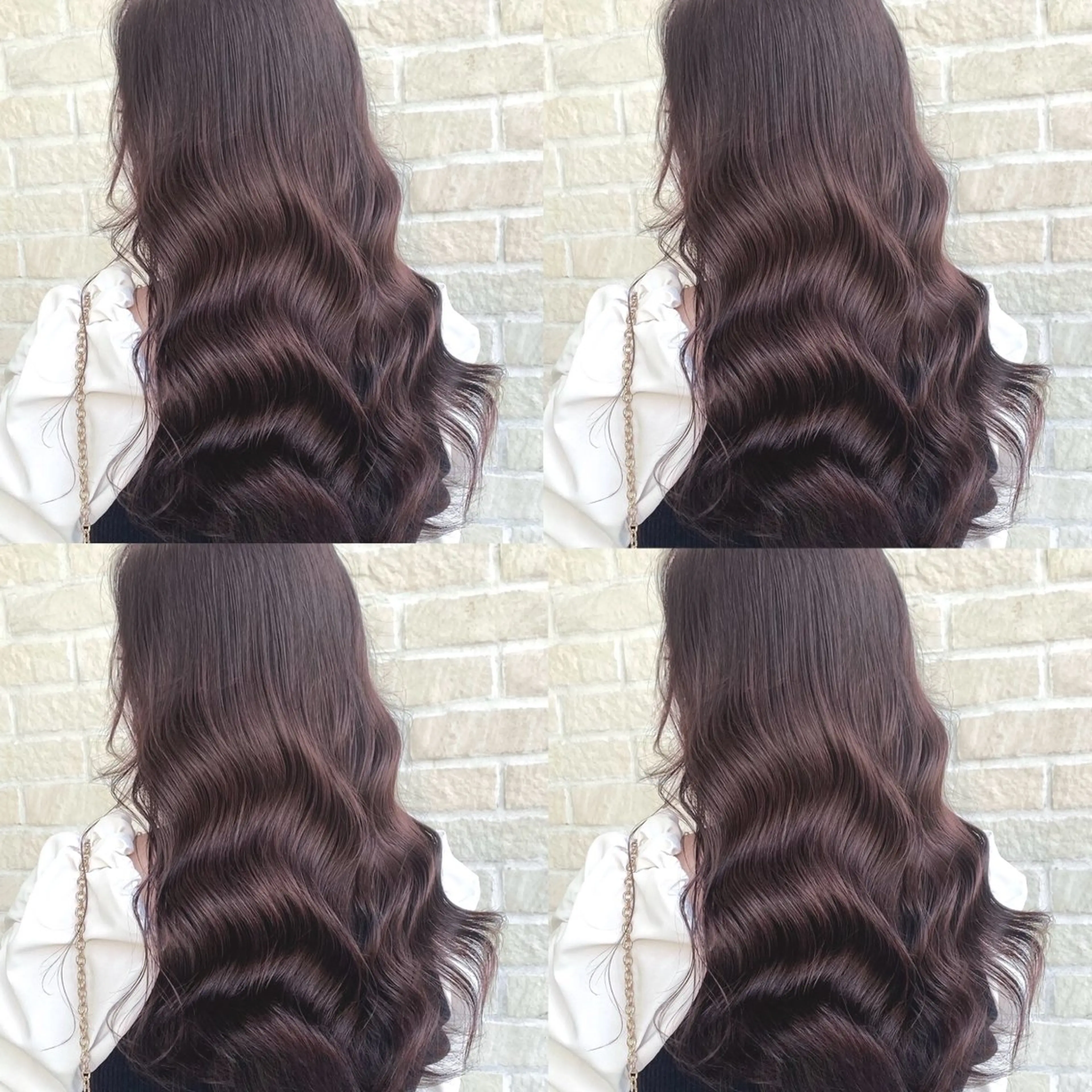 ミディアム ヘアカラー トリートメント 【髪質改善カラー】 あむ·. ⟡ 🖤のヘアスタイル