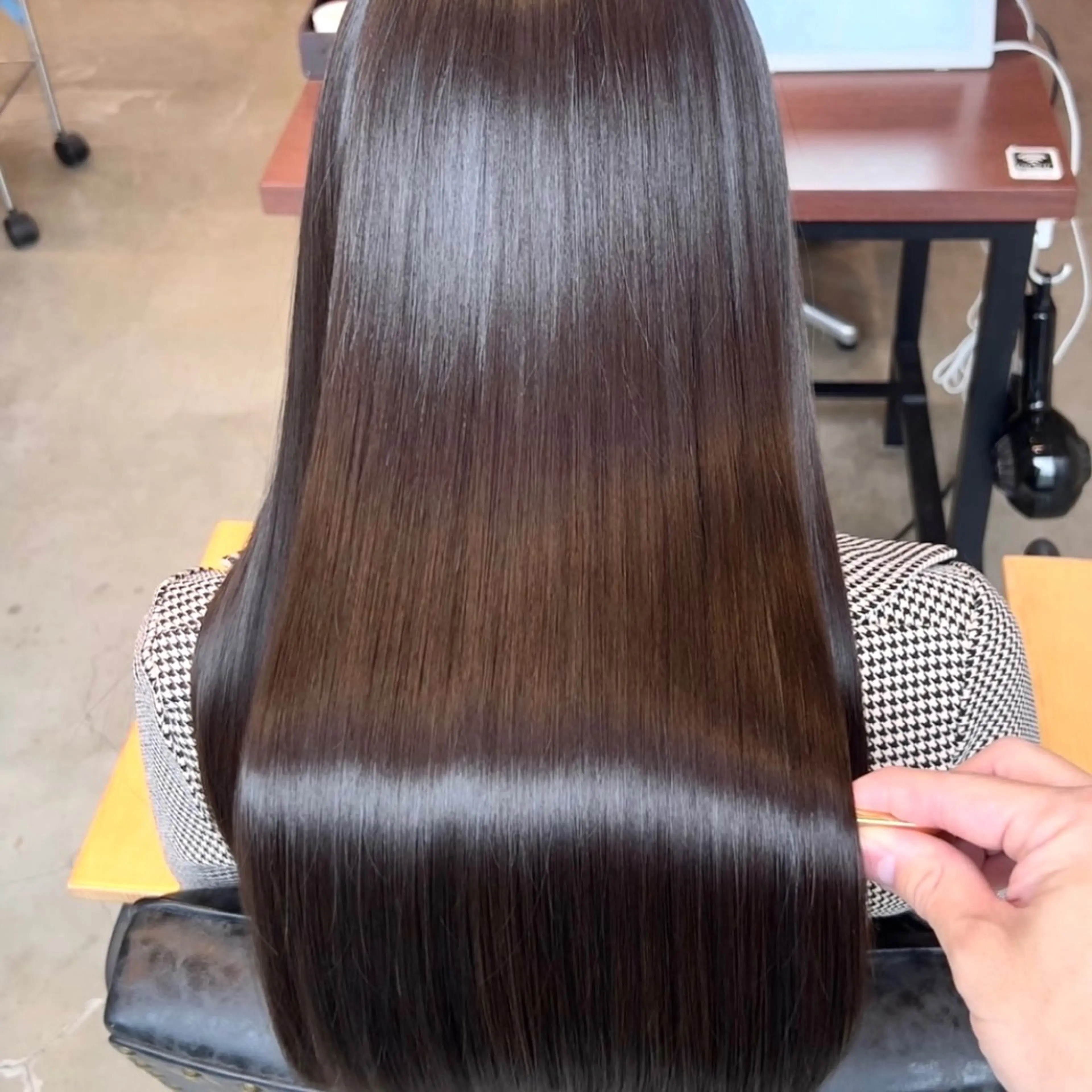 ロング ✨縮毛矯正/髪質改善 錦糸町/松坂拓馬のヘアスタイル