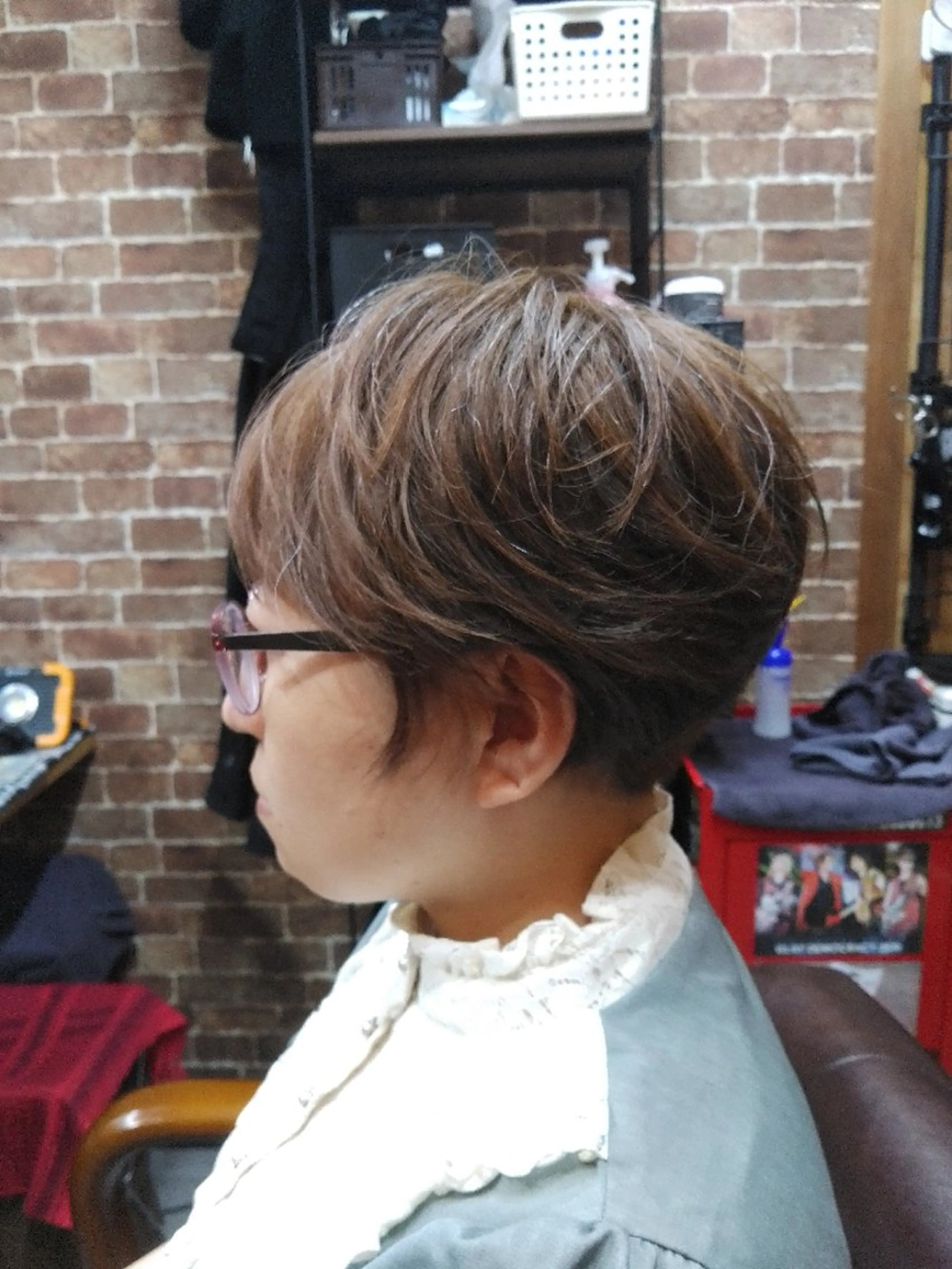 ショート カラー カット ヘアカラー トリートメント ヘッドスパ 深夜&早朝の髪質改善 とヘッドスパ／髙橋のヘアスタイル