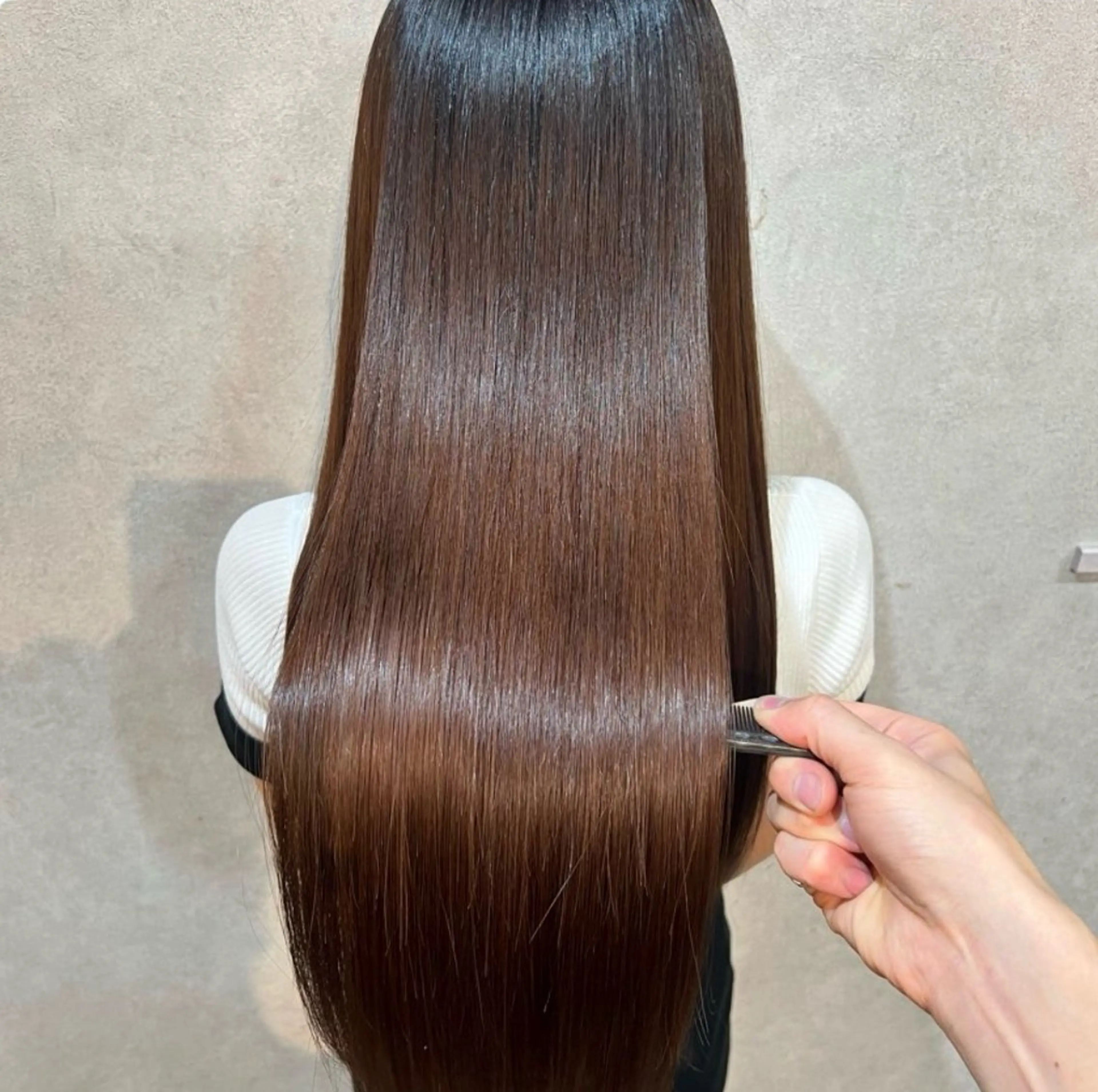 ロング カット トリートメント ar clip表参道所属・髪質改善/透明感カラ ーKYOSUKE⛓️のヘアスタイル