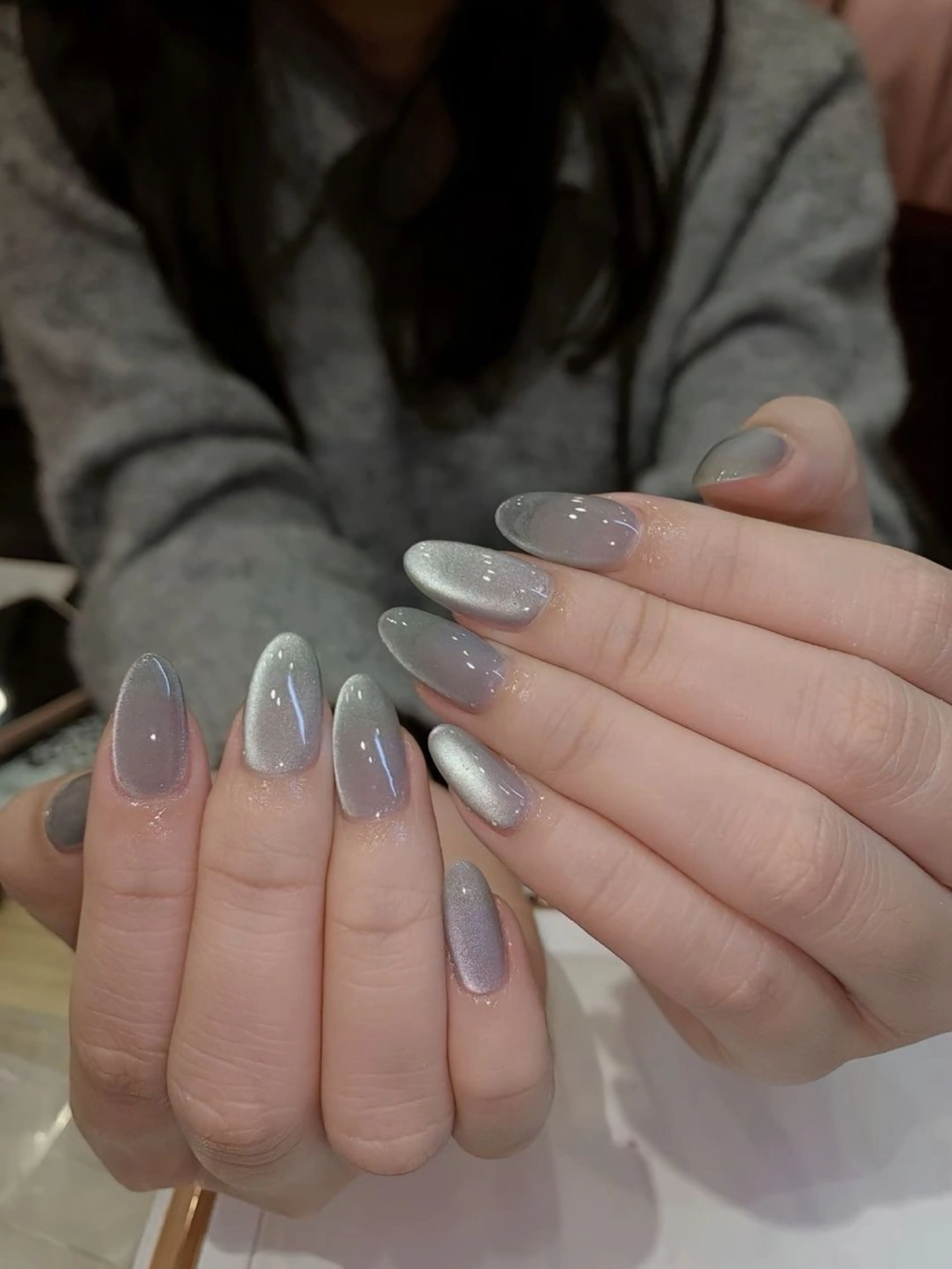 ネイル チークネイル フットネイル フレンチネイル グラデーション 韓国ネイル Yuki nail staffのネイルデザイン