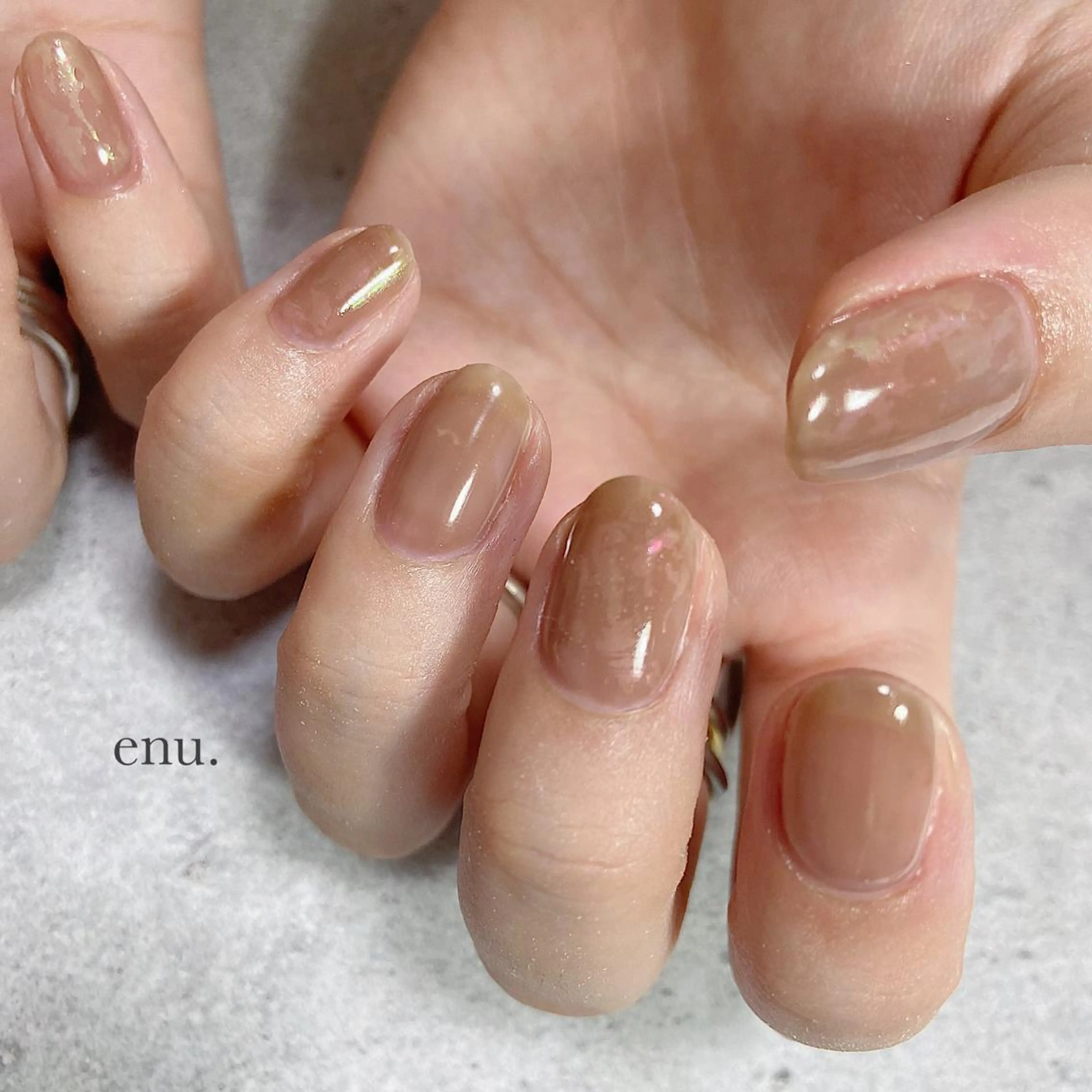 ネイル ハンドネイル enu. nanakoのネイルデザイン