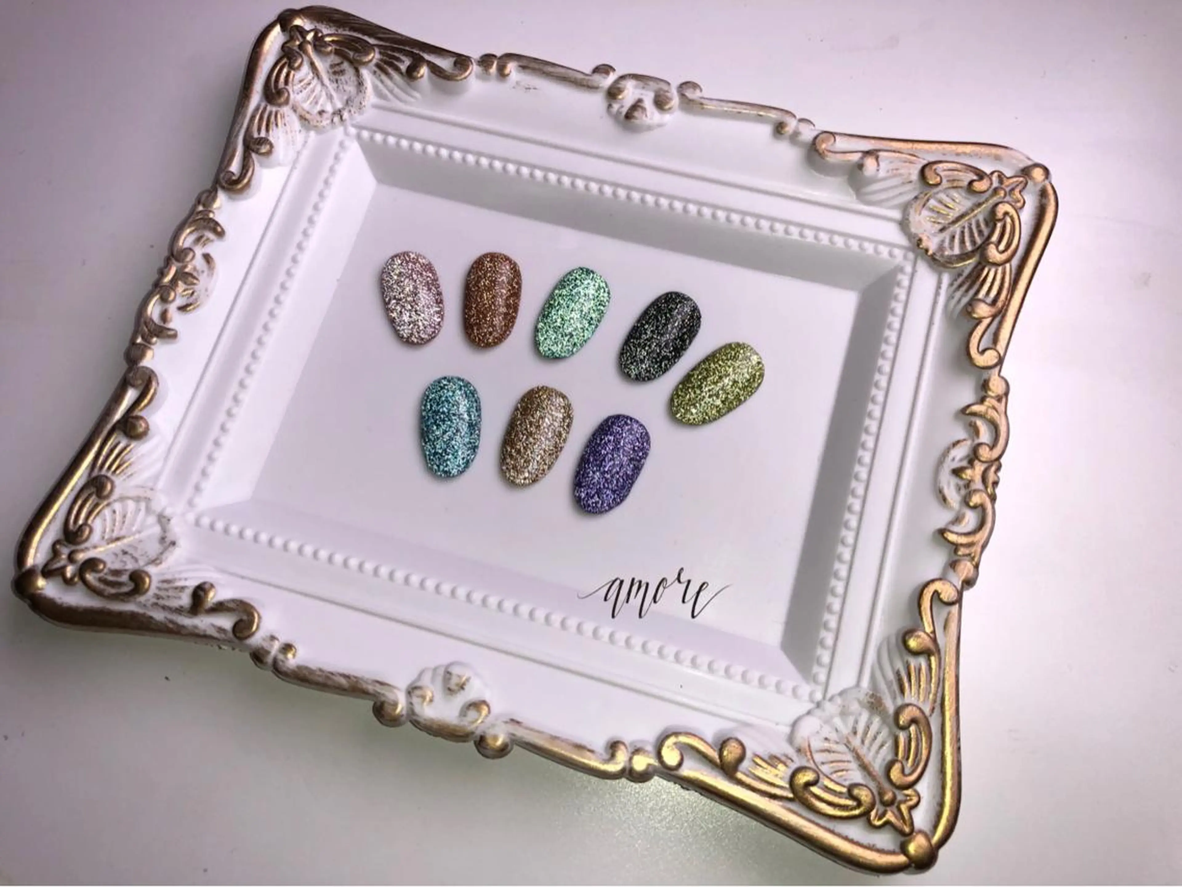 ネイル フラッシュネイル ラメ(グリッター) You kyehwaのネイルデザイン