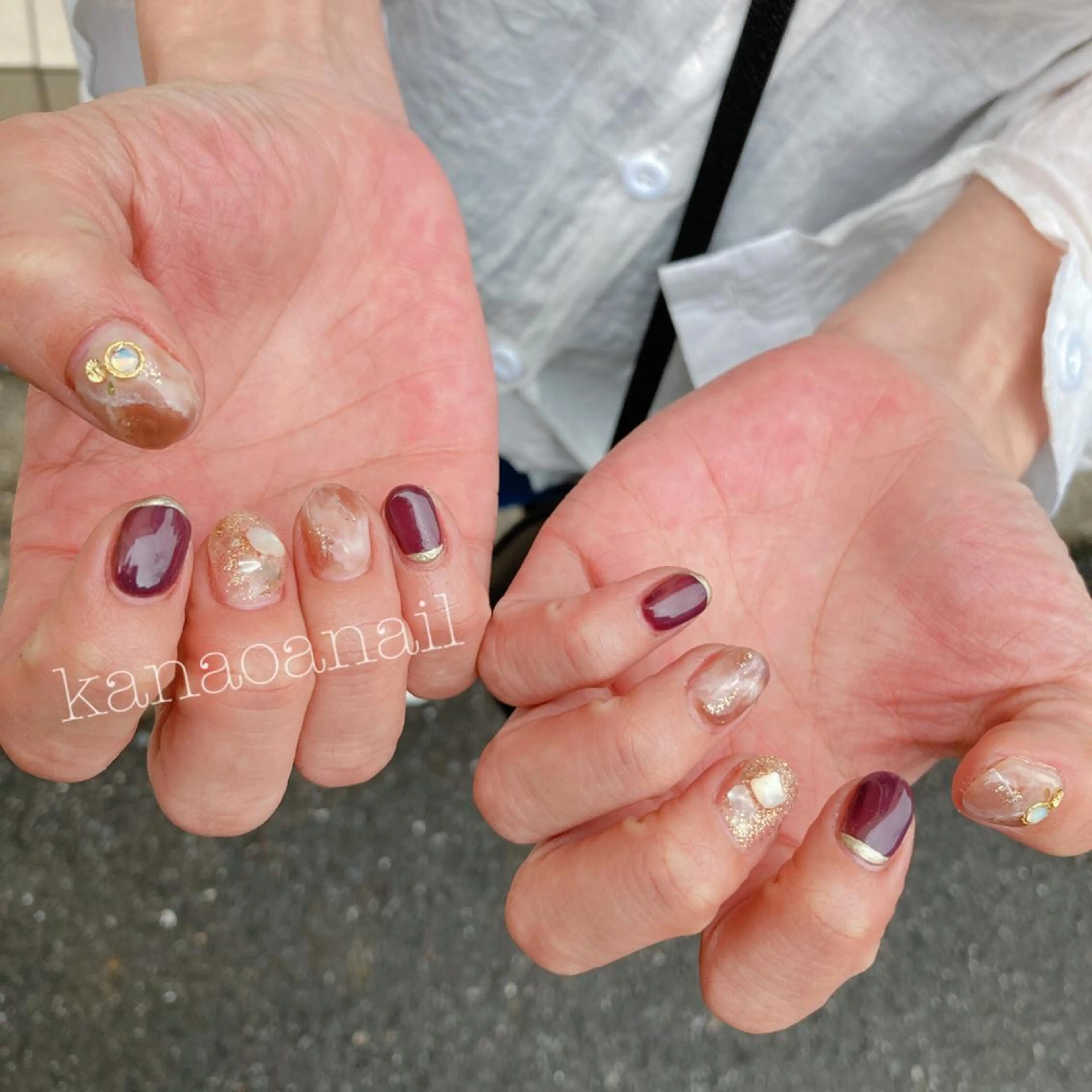 ネイル kanaoa nailのネイルデザイン