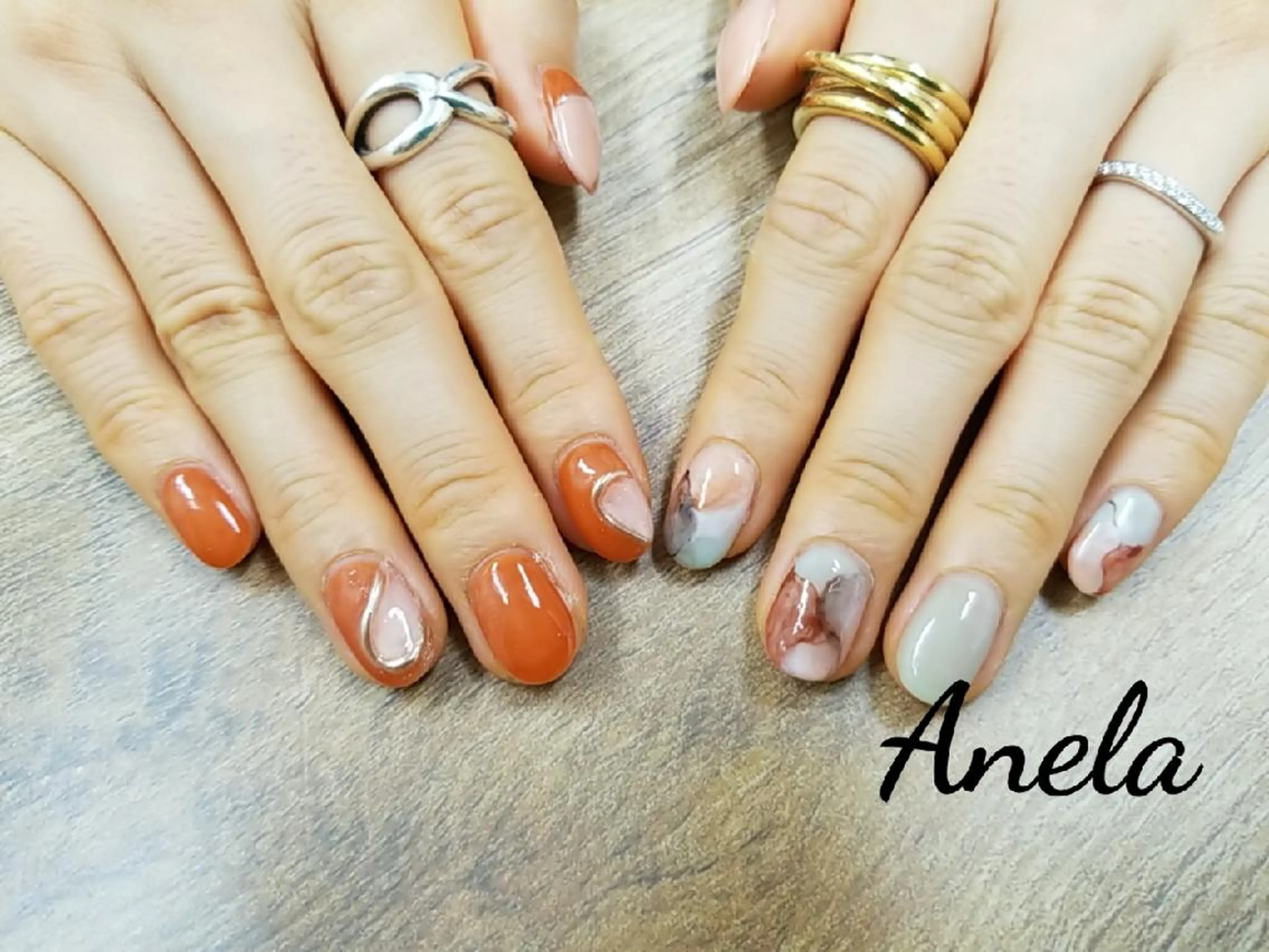 ネイル アートネイル フットネイル ジェルネイル 持ち込み ニュアンスネイル 河野ちえ (雑誌掲載サロン)のネイルデザイン