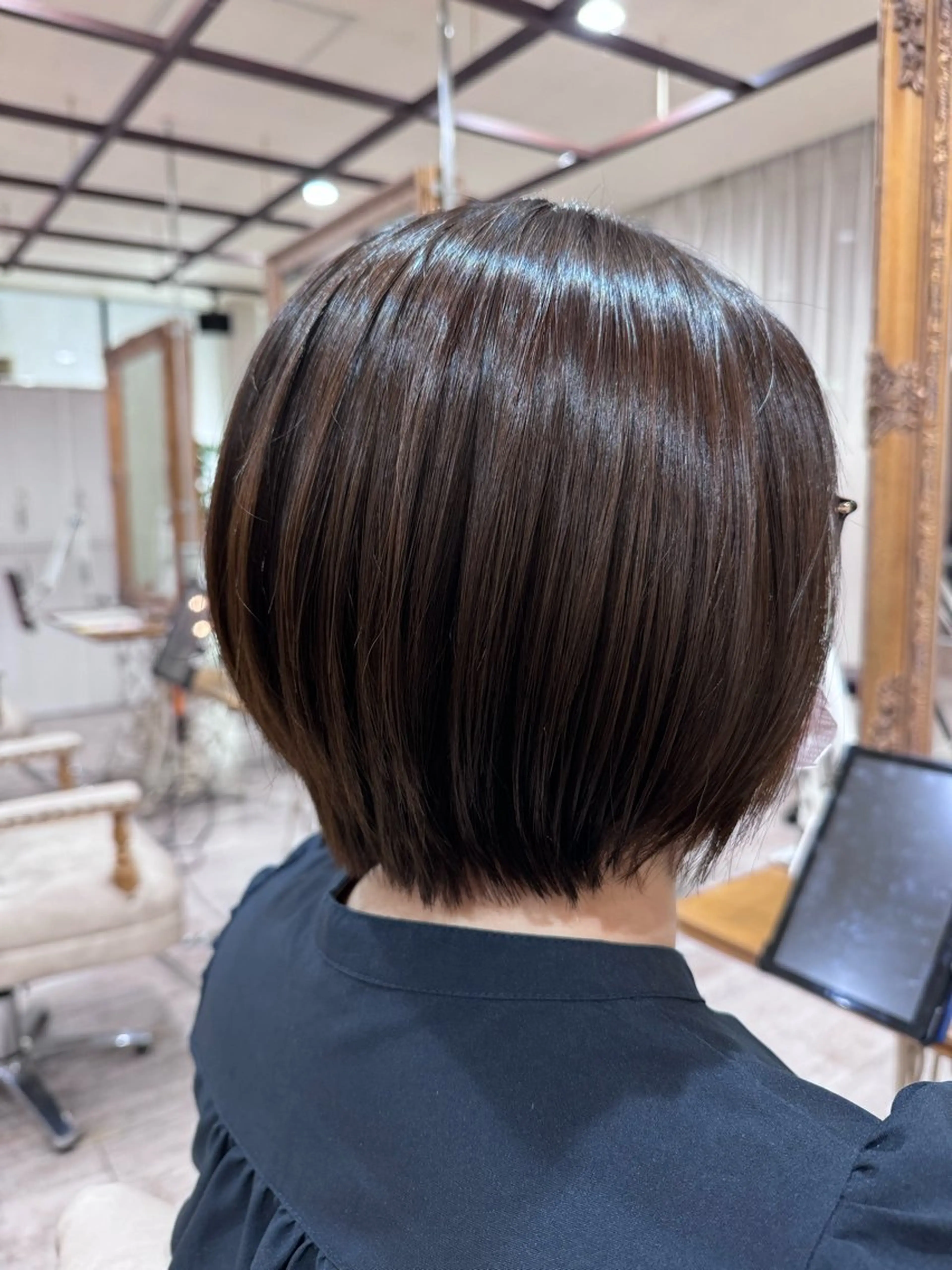 ショート カラー ショートボブ ボブ 髪質改善 ショートヘア カット ヘアカラー トリートメント 新越谷noble店長 松本拓也▶◀*.のヘアスタイル