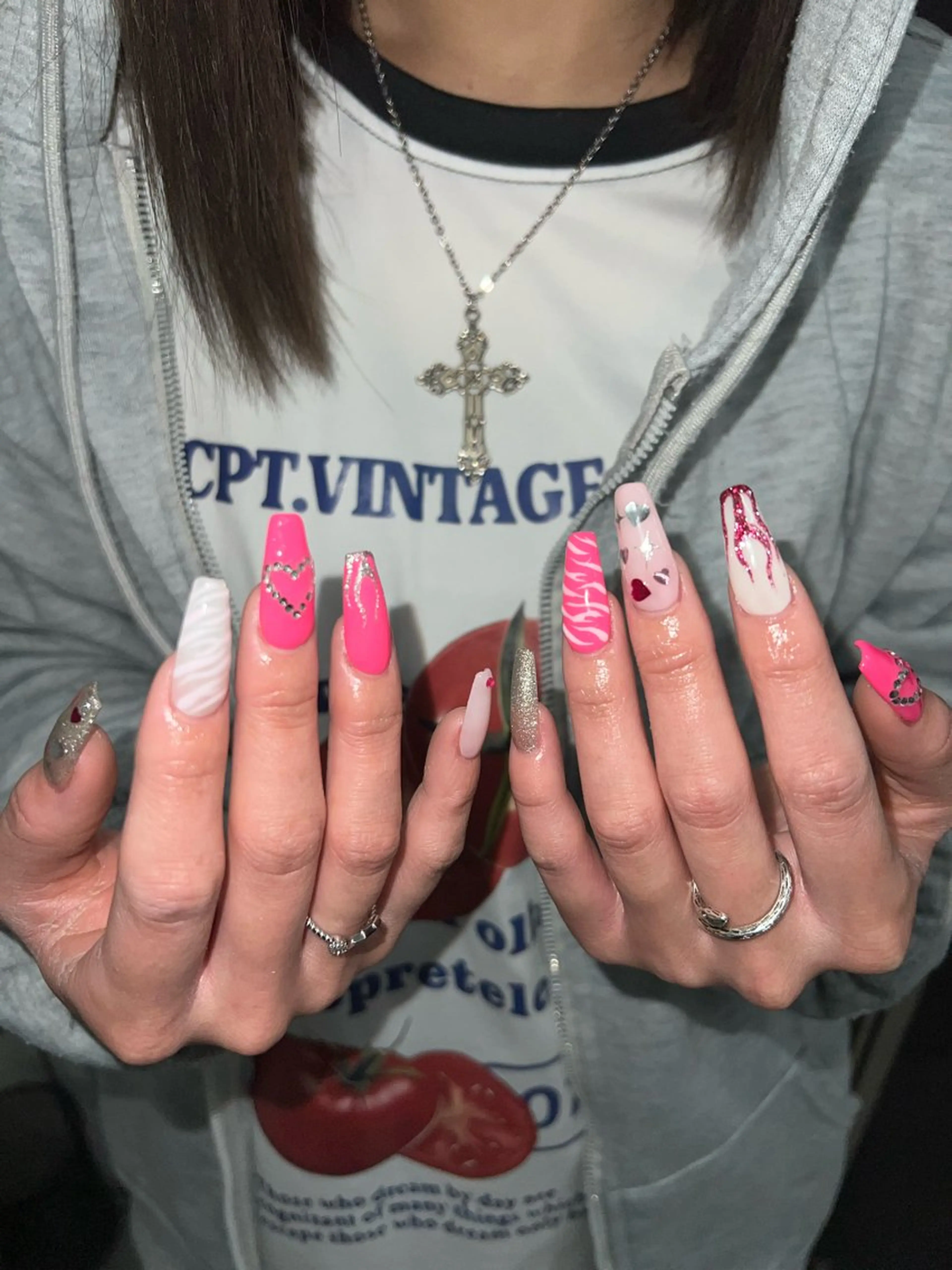 ネイル ハンドネイル ハンドケア 海外ネイル🇺🇸 個性派/YUUKAのネイルデザイン