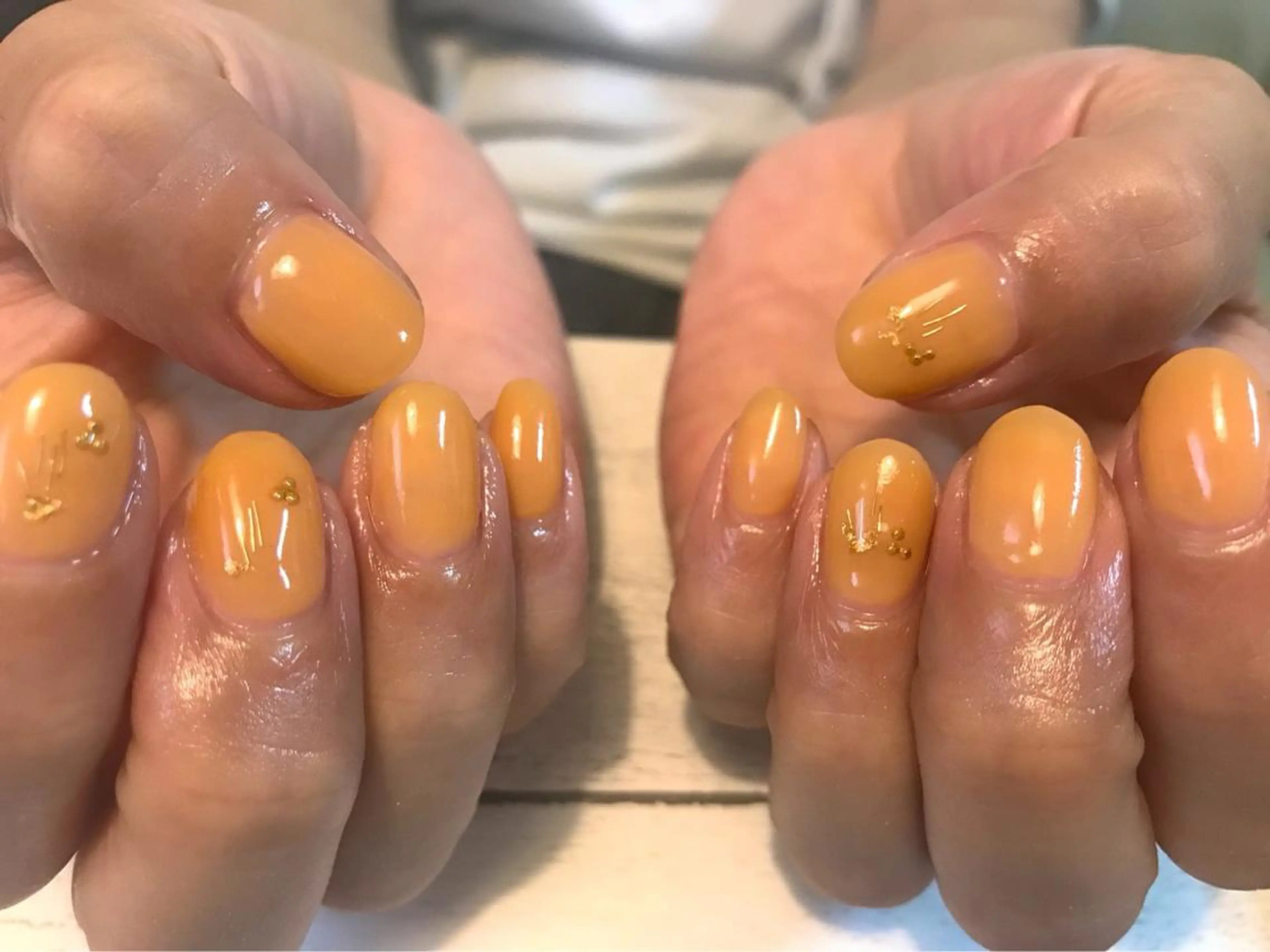 ネイル カジュアル ハンドネイル フットネイル GéRanium Harukaのネイルデザイン