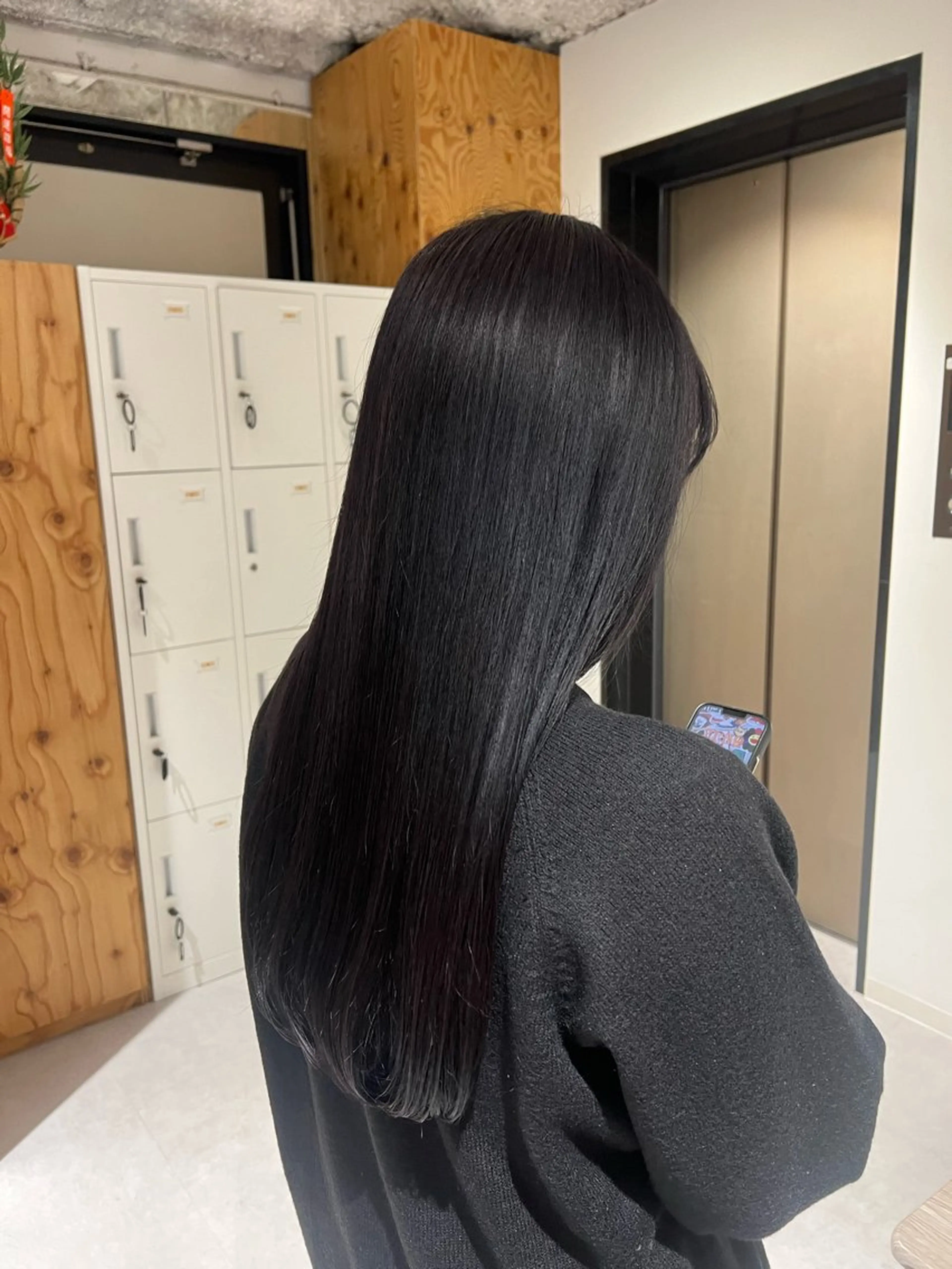 ロング カラー 透明感カラー グレージュ ラベンダーカラー ラベンダーグレージュ ラベンダーグレー 梅田/ 髪質改善/ 似合わせ/RINKAのヘアスタイル