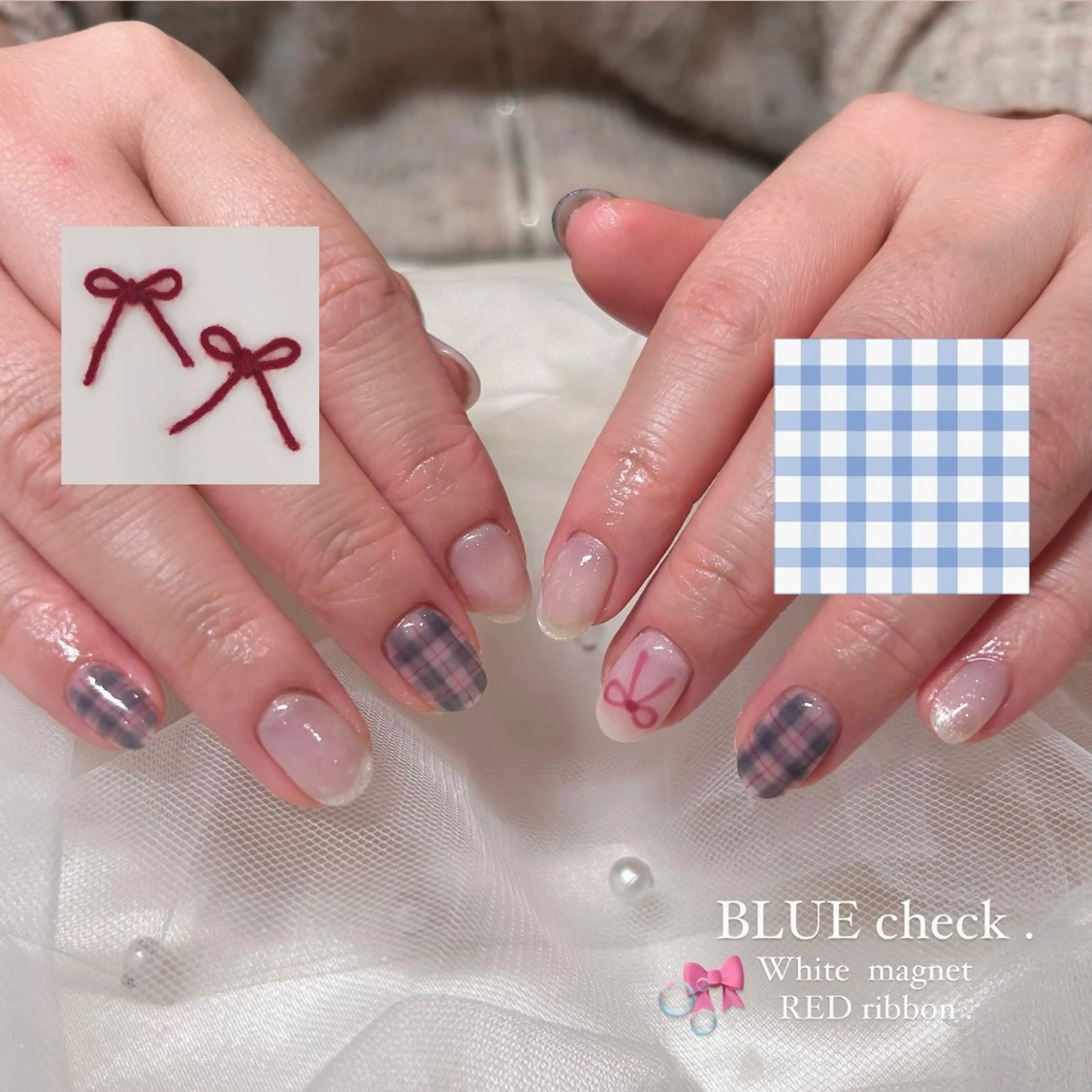 ネイル 長瀬 瑠霞のネイルデザイン