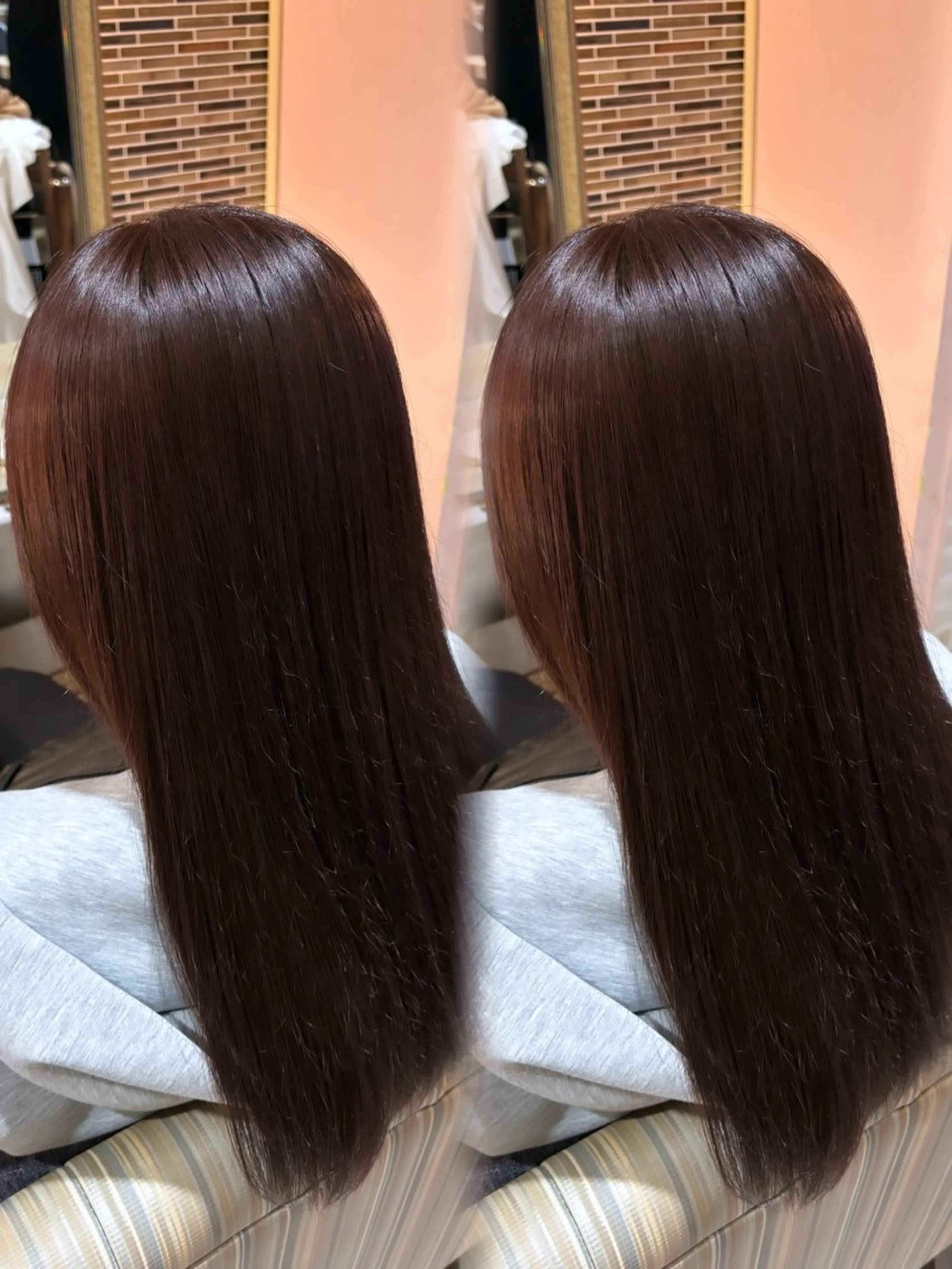 ロング ヘッドスパ 杉本 奈々美のヘアスタイル
