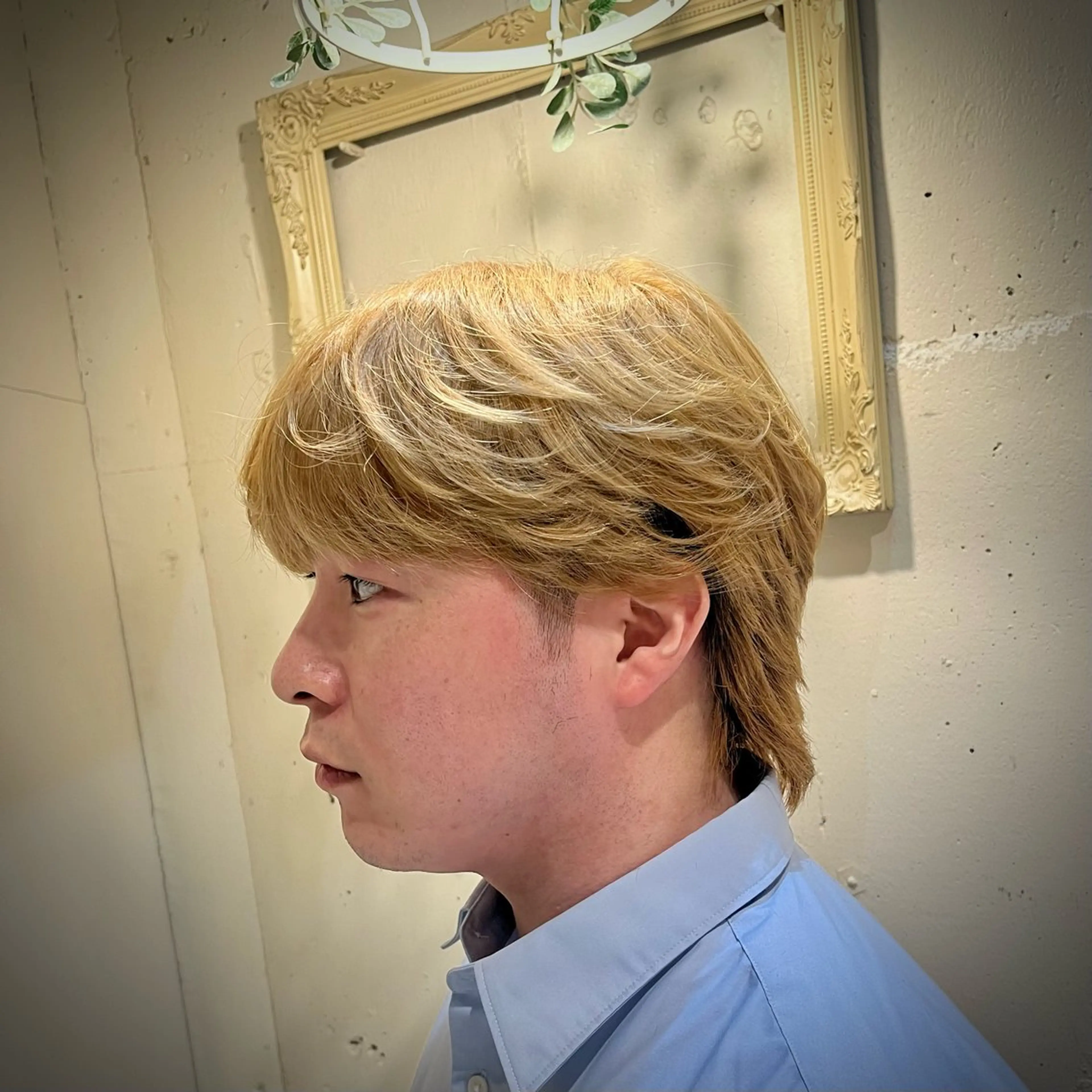 カラー メンズ メンズブリーチ ブリーチ 🟦メンズ特化🟦 たかしま　あさひのヘアスタイル