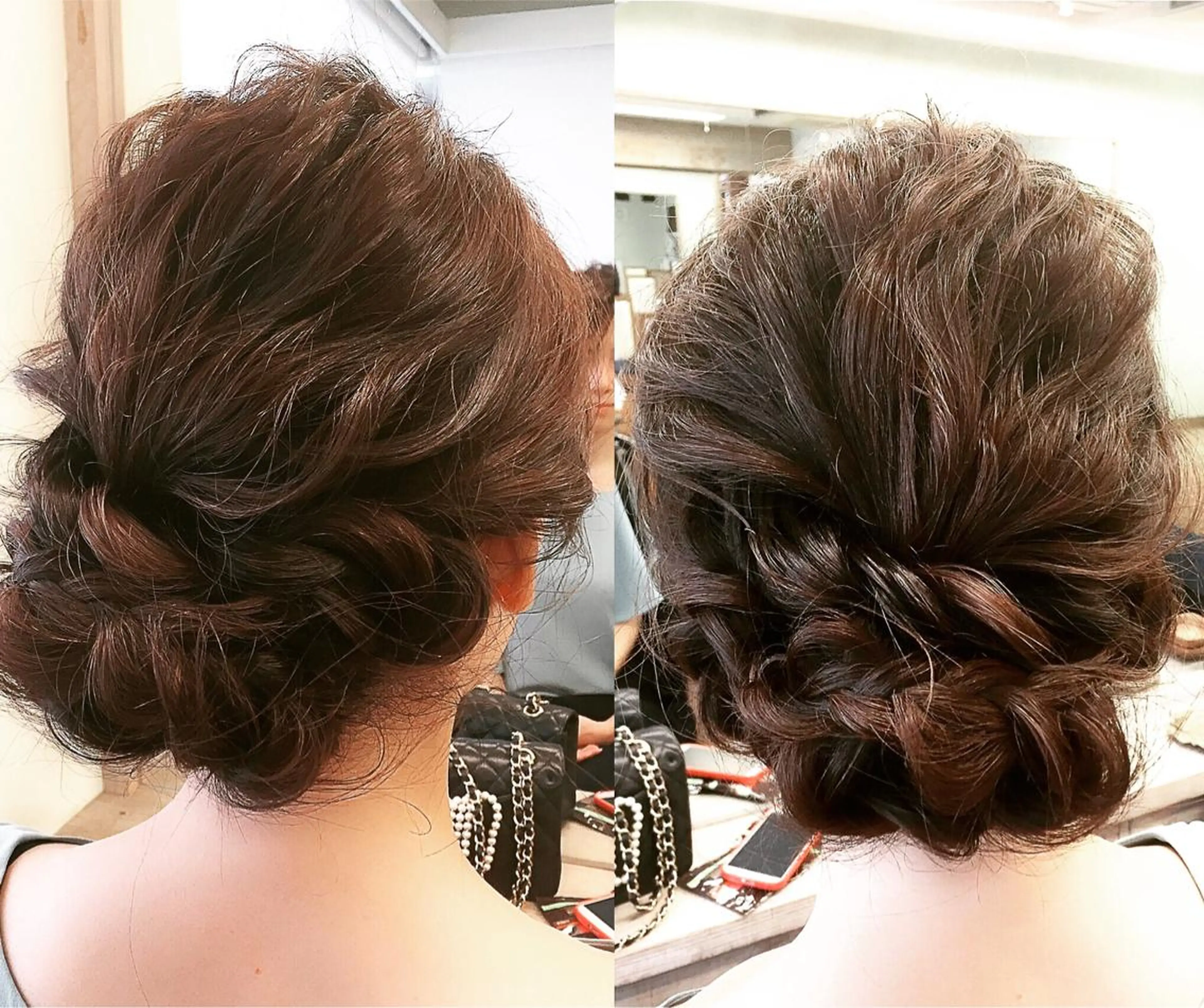 ヘアアレンジ 【レイヤーカット】 関根【コテ巻パーマ】のヘアスタイル