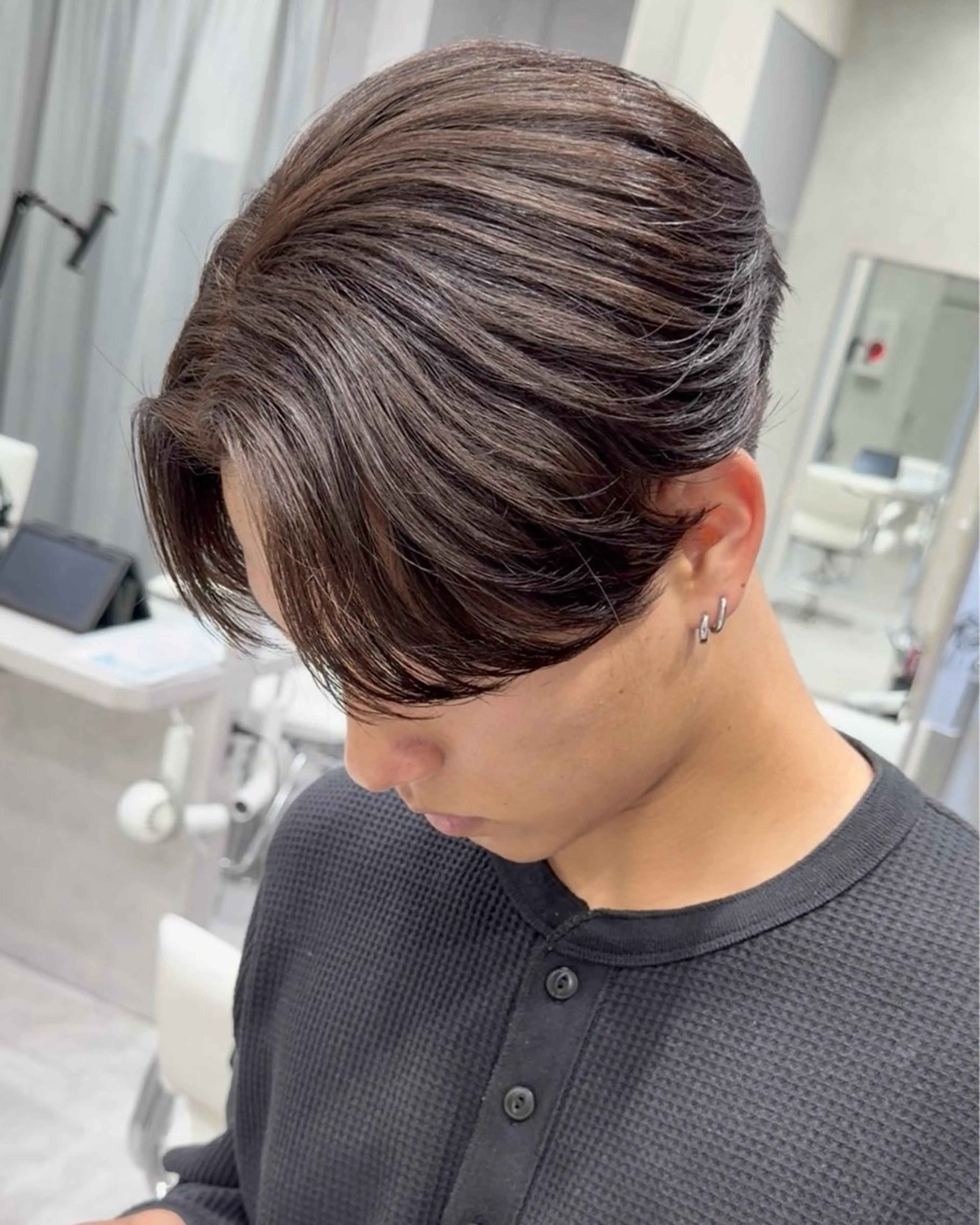 カラー パーマ カット ヘアカラー 縮毛矯正 毛流れ/メンズパーマ kanata/溝の口のヘアスタイル